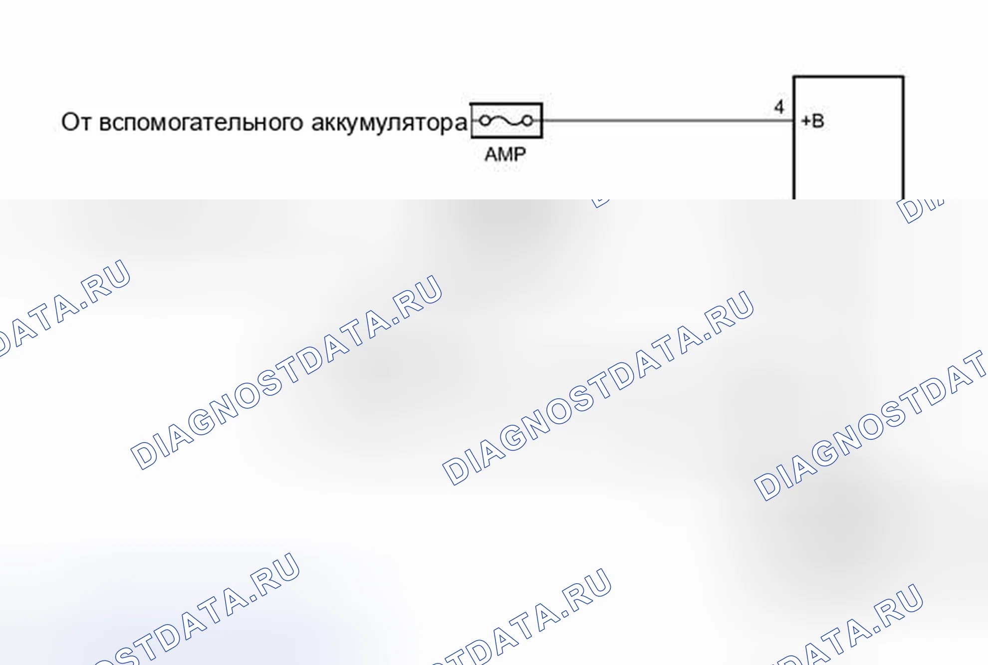 Рис. 143: электросхема. Toyota Avalon XX40