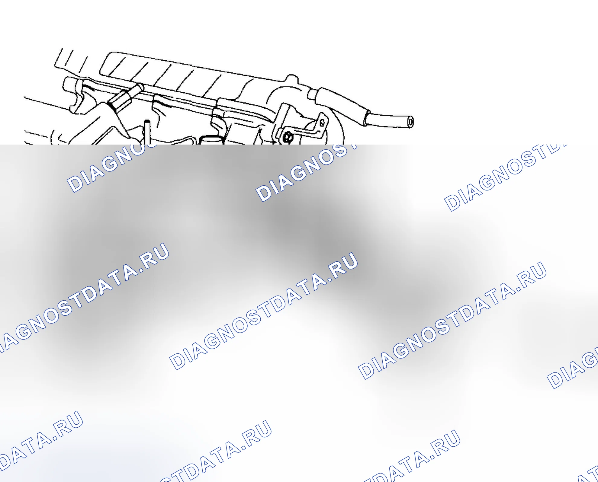 Рис. 223: ТЕРМОСТАТ. Hyundai Tucson I
