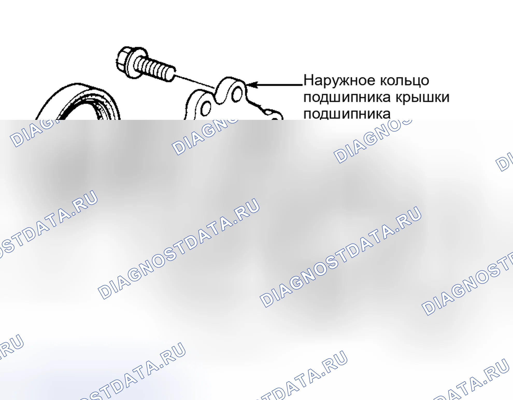 Рис. 13: Разборка, проверка и повторная сборка. Mazda MX-6 V