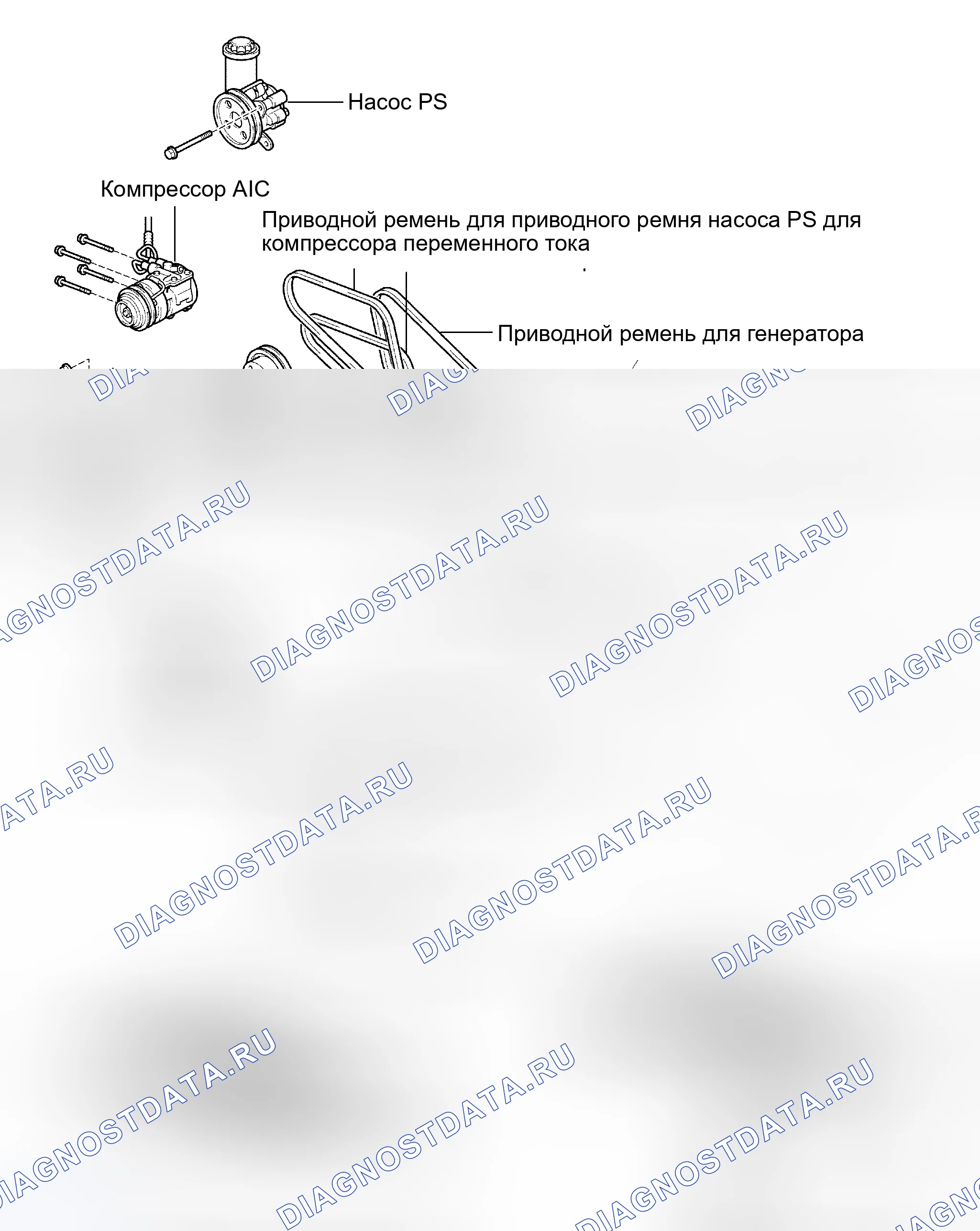 Рис. 58: КОМПОНЕНТЫ. Toyota Tundra I рестайлинг