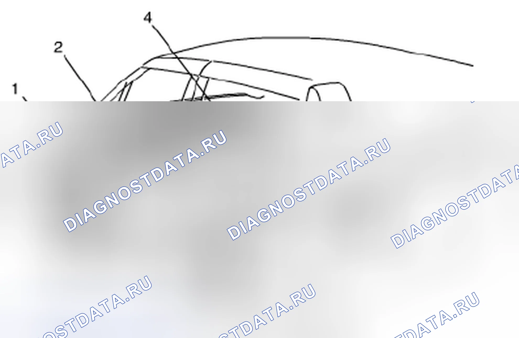 Рис. 278: Жгут проводов и соединитель воздушного мешка. Suzuki SX4 I