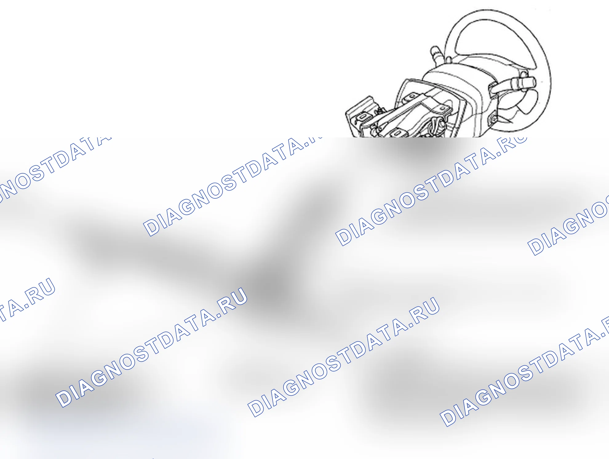 Рис. 5: Проверка рулевого механизма и коробки передач. Acura RL II