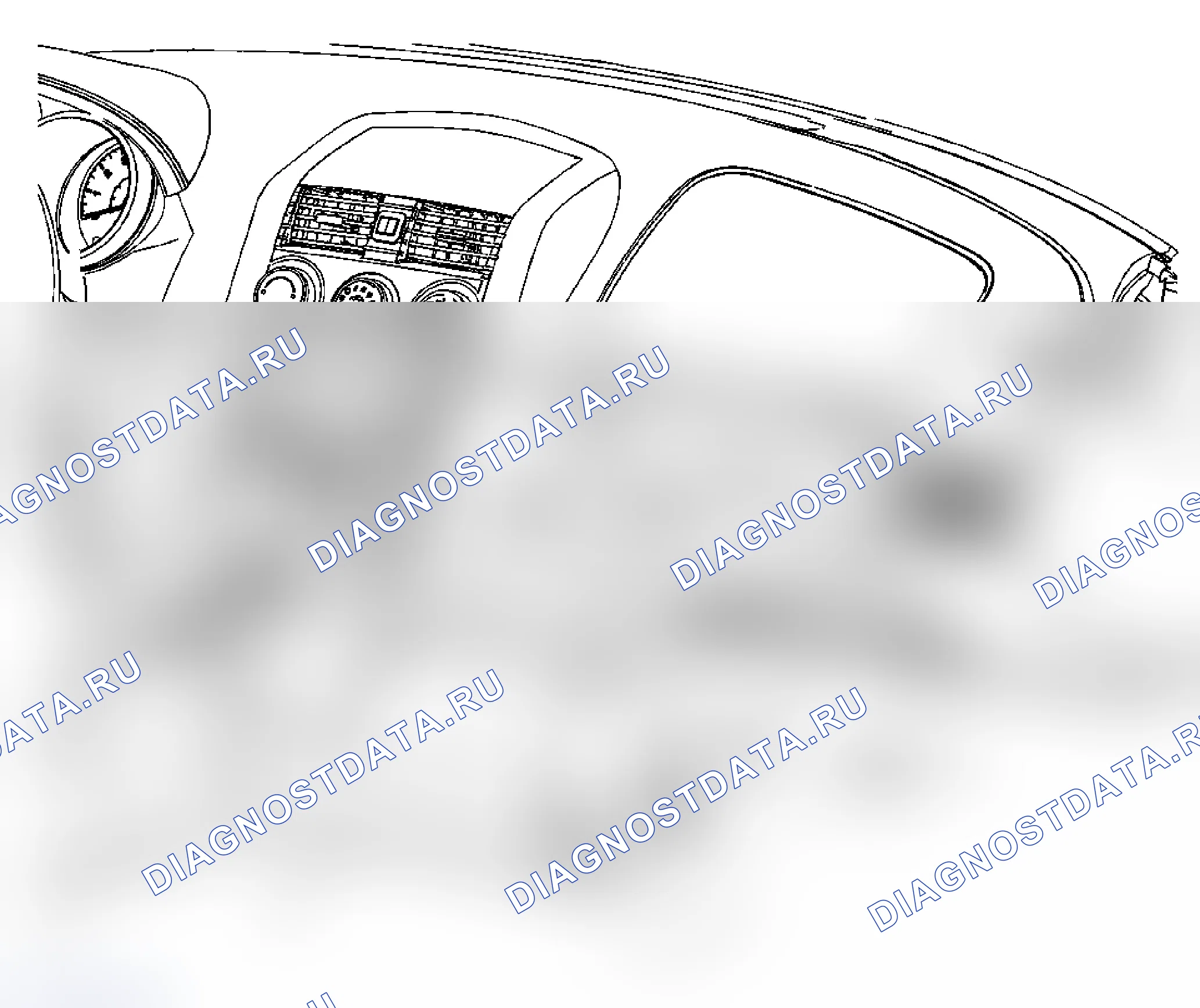 Рис. 45: Замена отсека приборной панели (SKY). Pontiac Solstice I final