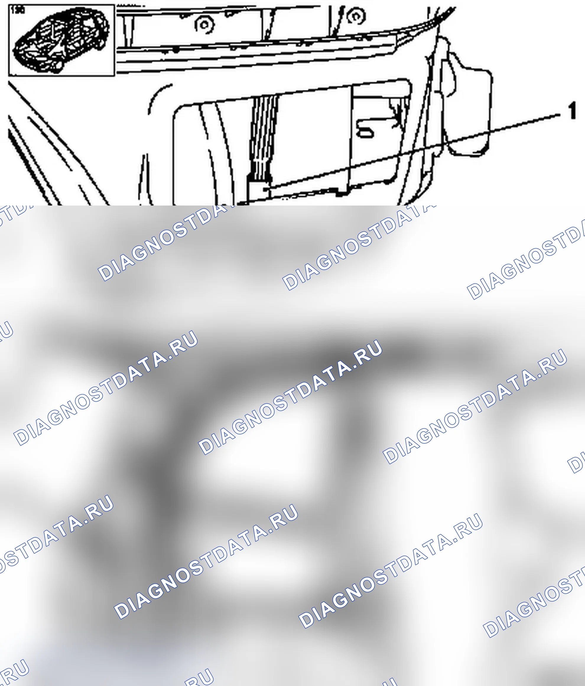 Демонтаж и установка водяного стока приводного узла посередине. Opel Zafira A рестайлинг