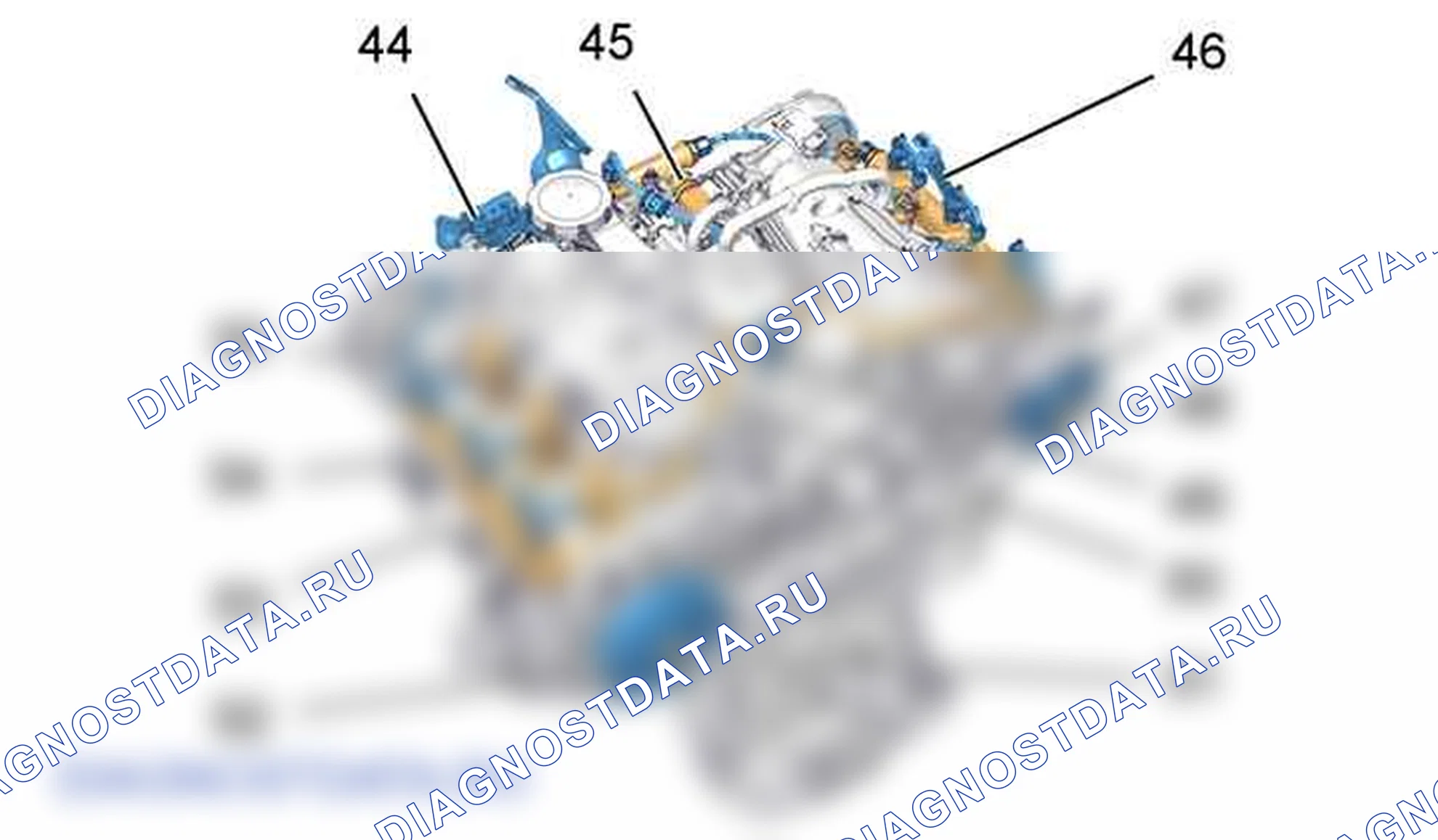 Демонтаж: двигателя — b1cm06rd. Peugeot 607 I рестайлинг