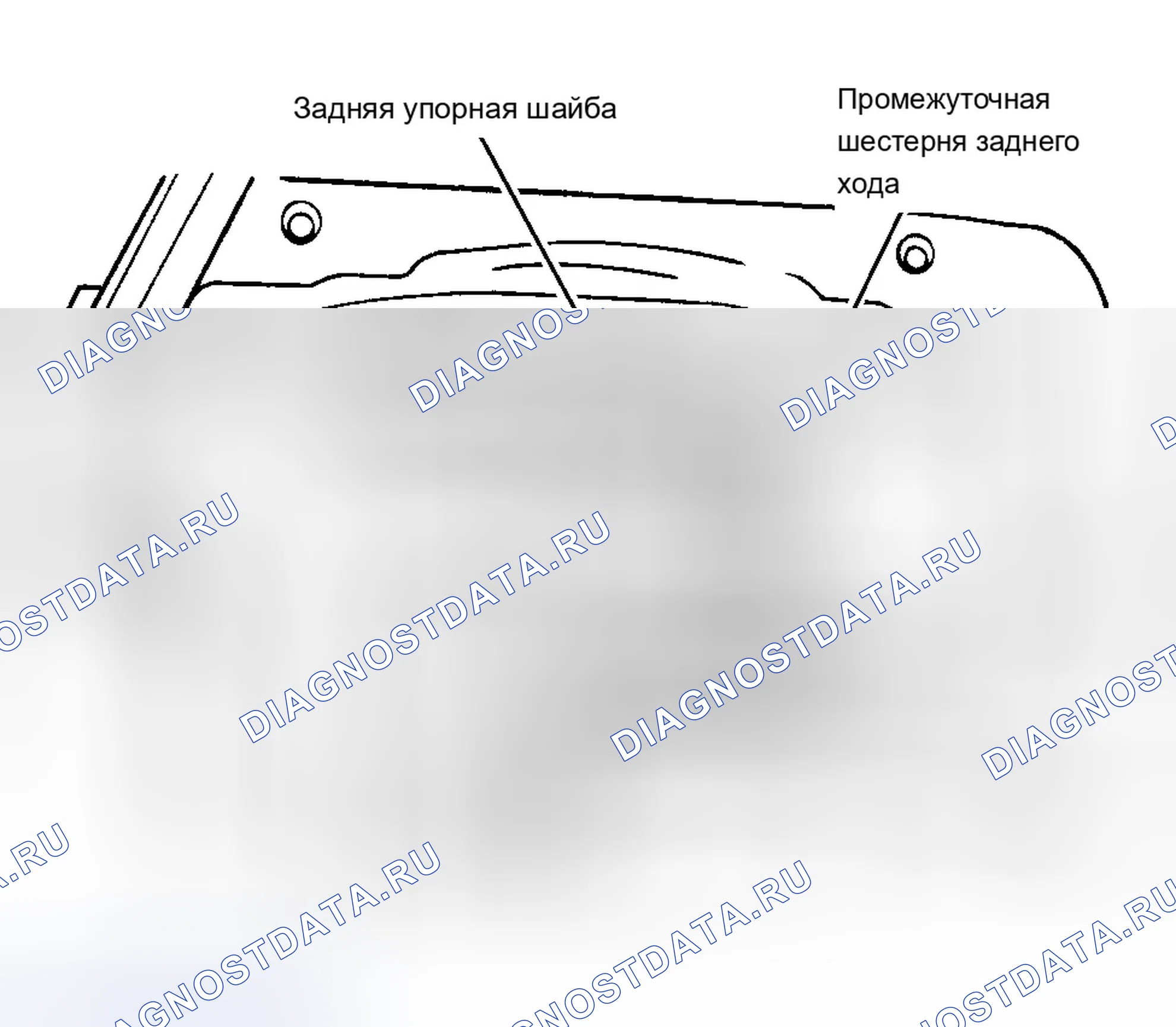 Рис. 27: ПОВТОРНАЯ СБОРКА КОРОБКИ ПЕРЕДАЧ. Chevrolet Forward Control P30 