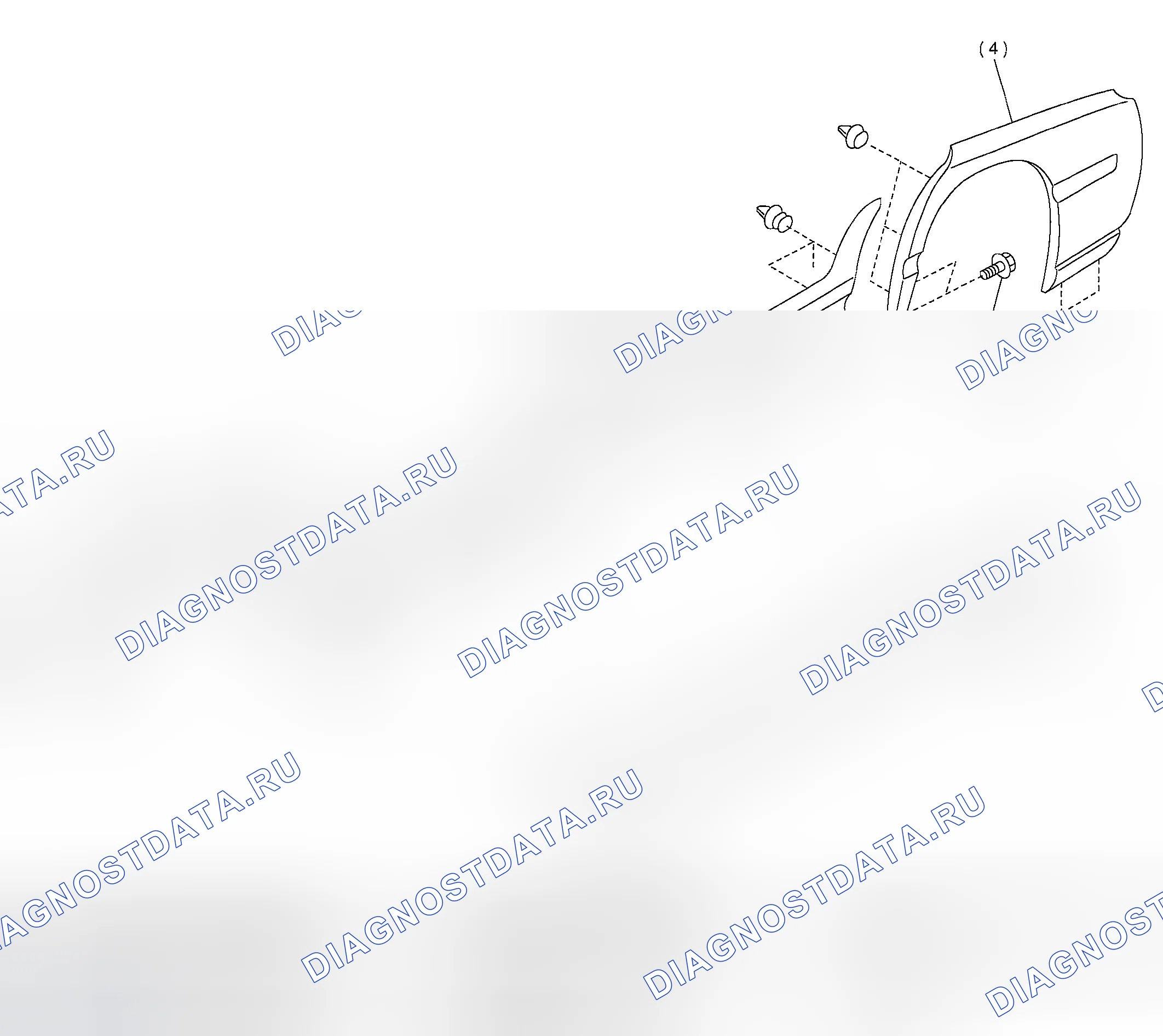 Рис. 5: БОКОВОЙ ПРОТЕКТОР. Hyundai Creta II
