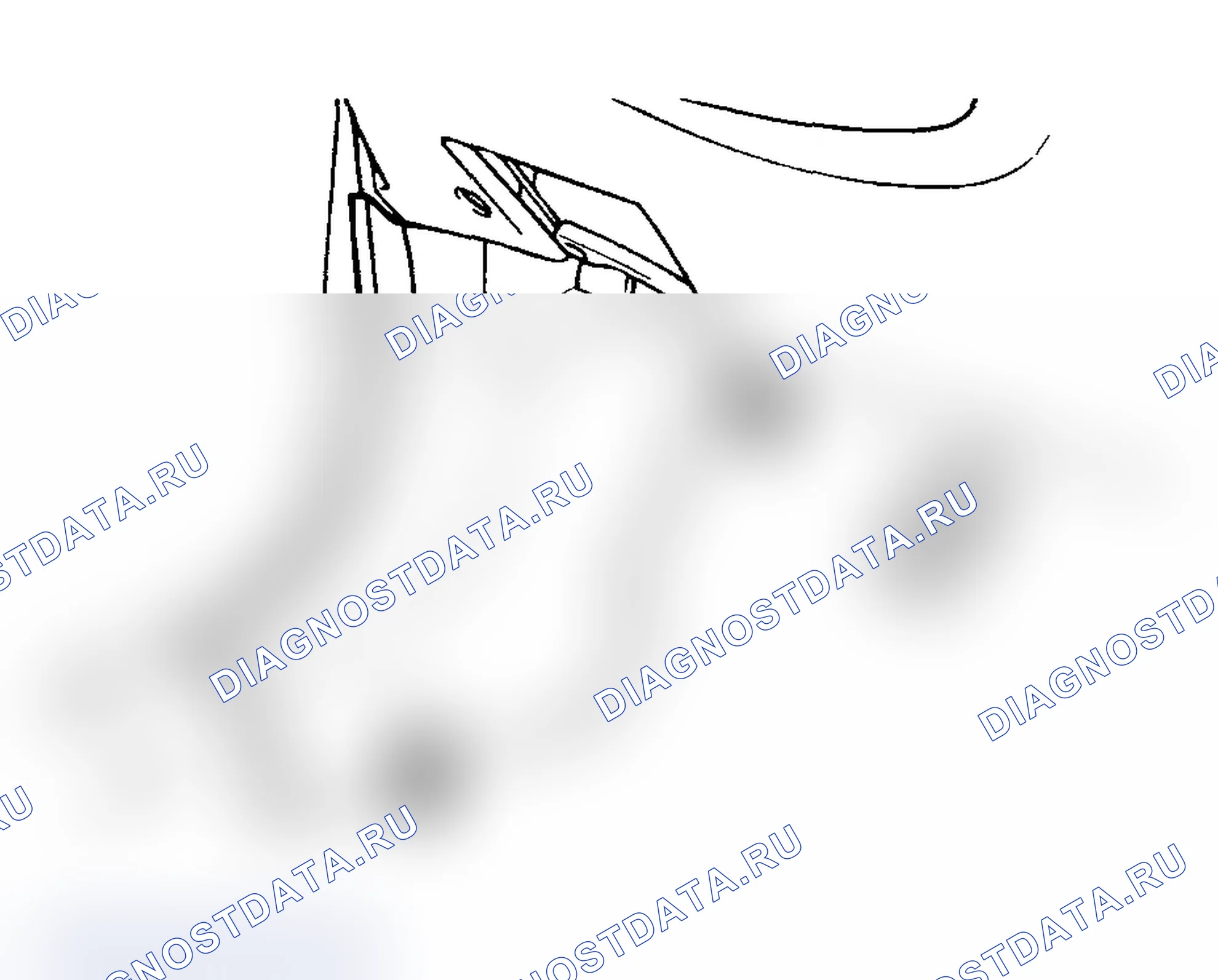 Рис. 23: БОКОВАЯ облицовка КАПОТА. Hyundai Santa Fe I