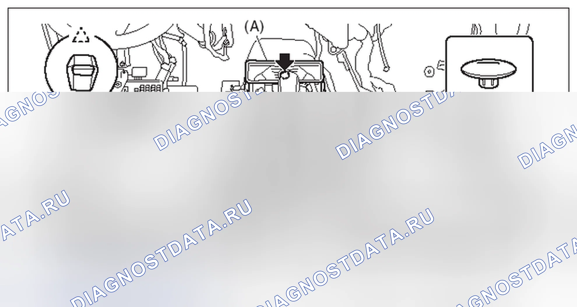 Рис. 132: ДЕМОНТАЖ. Subaru Impreza WRX GE рестайлинг