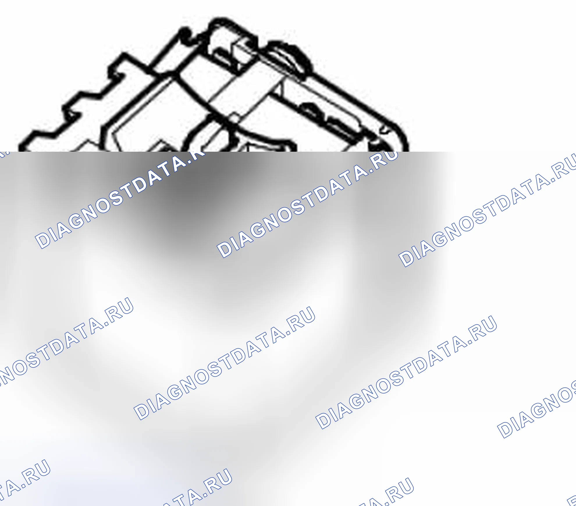 Рис. 322: Блокировка рулевой колонки. Kia Optima II