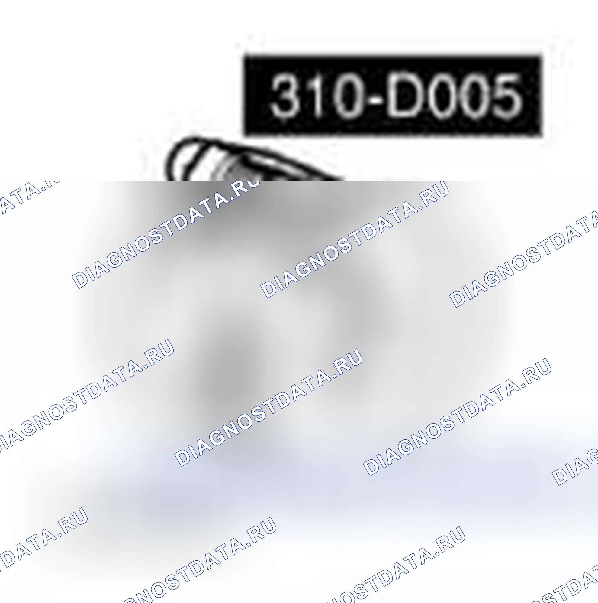 Рис. 268: ДВИГАТЕЛЬ. Land Rover Range Rover Sport I