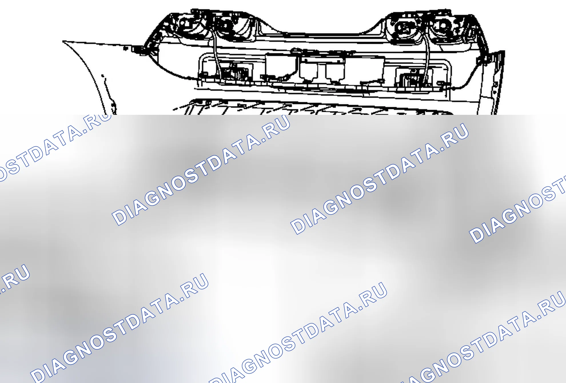 Рис. 8: Замена формовочной панели заднего бампера. Chevrolet Camaro V