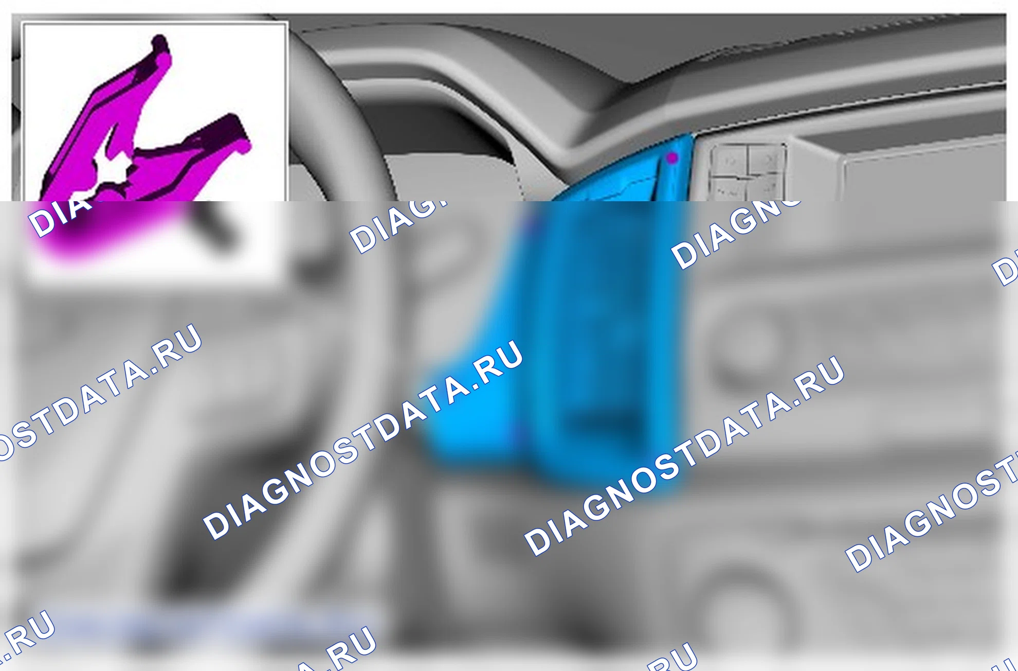 Как снять и установить щиток приборов (IPC). Ford Ranger T6