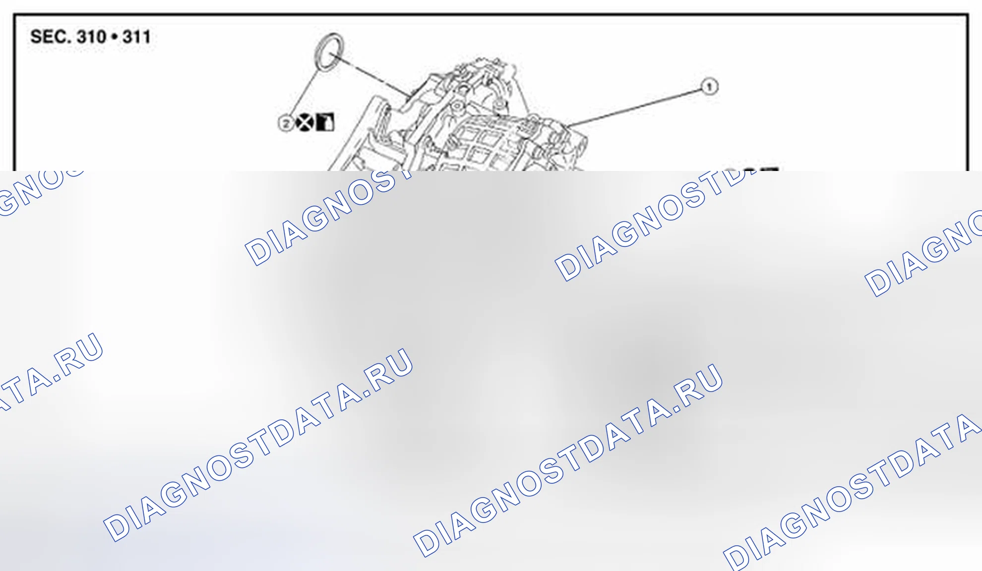 Рис. 22: КОМПОНЕНТЫ. Nissan Sentra B16 рестайлинг