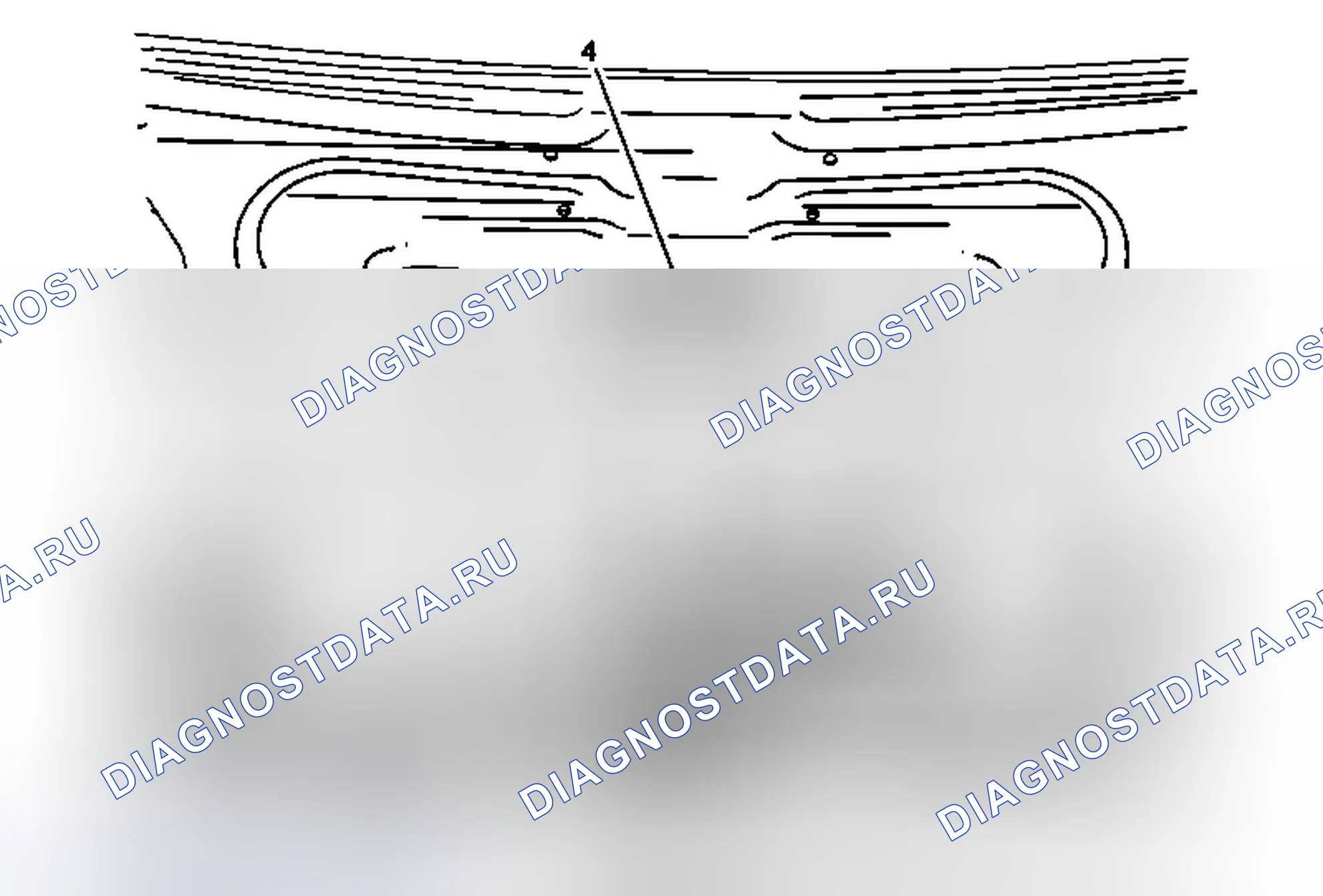 Рис. 36: Замена внутренней ручки крышки заднего отсека. Chevrolet Malibu VIII рестайлинг