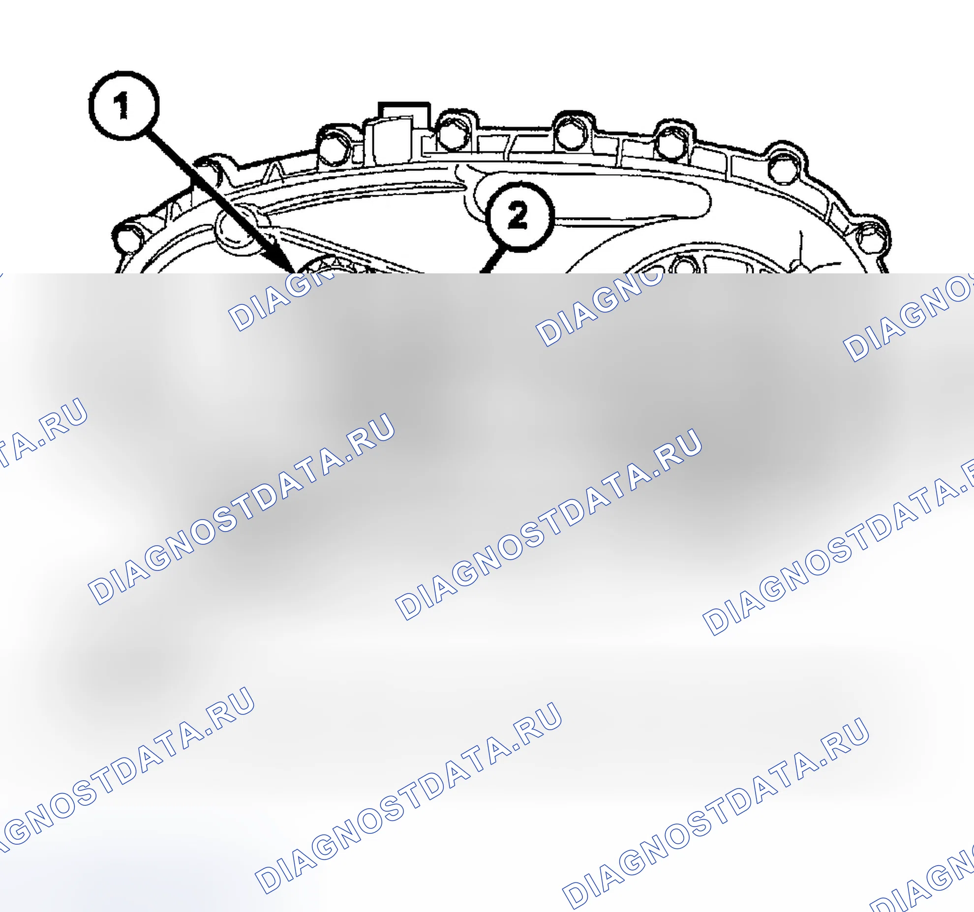 Рис. 259: СТАНДАРТНАЯ ПРОЦЕДУРА - СЛИВ И ДОЛИВ ЖИДКОСТИ. Dodge Pickup R1500 