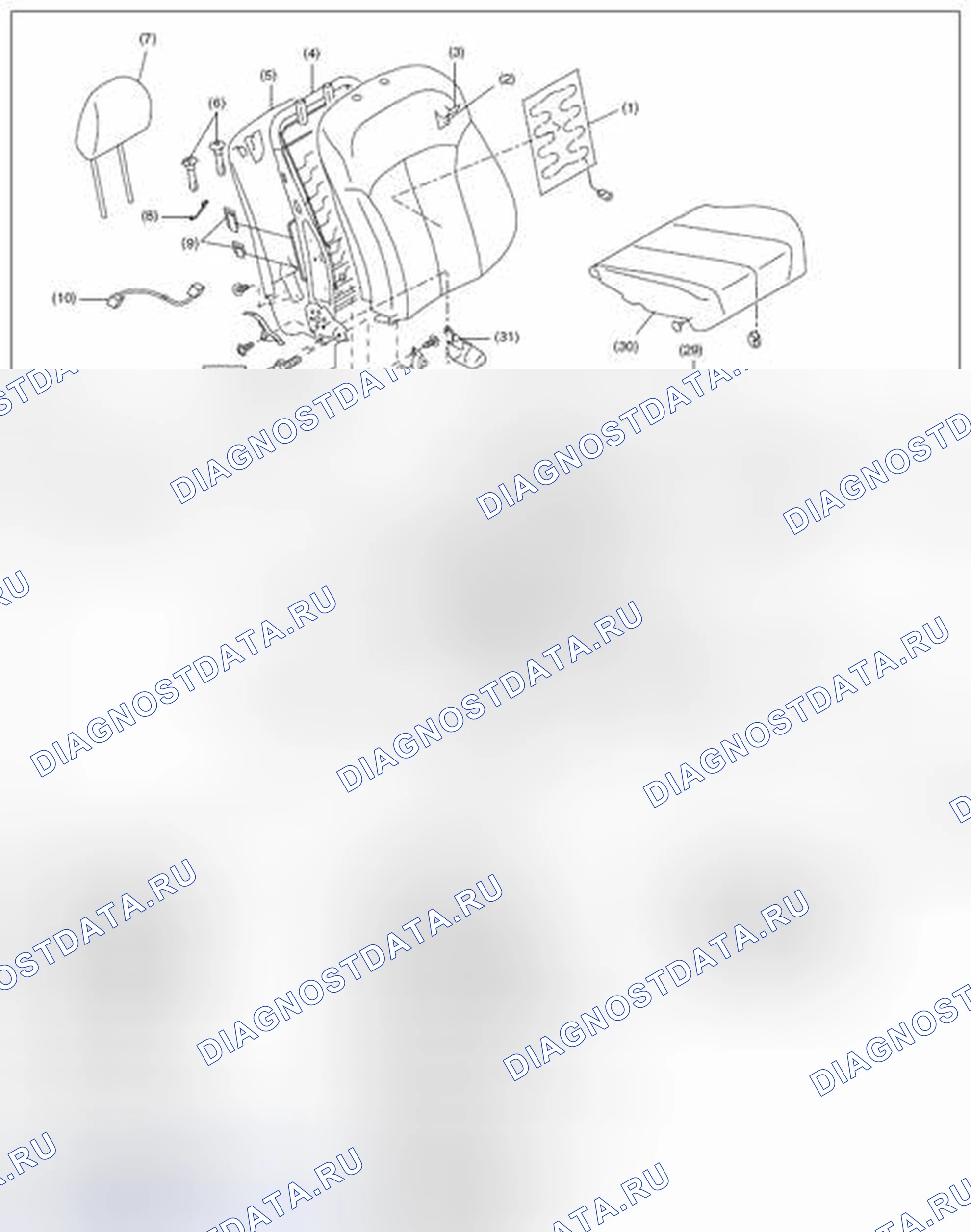 Рис. 19. Subaru Outback BR рестайлинг