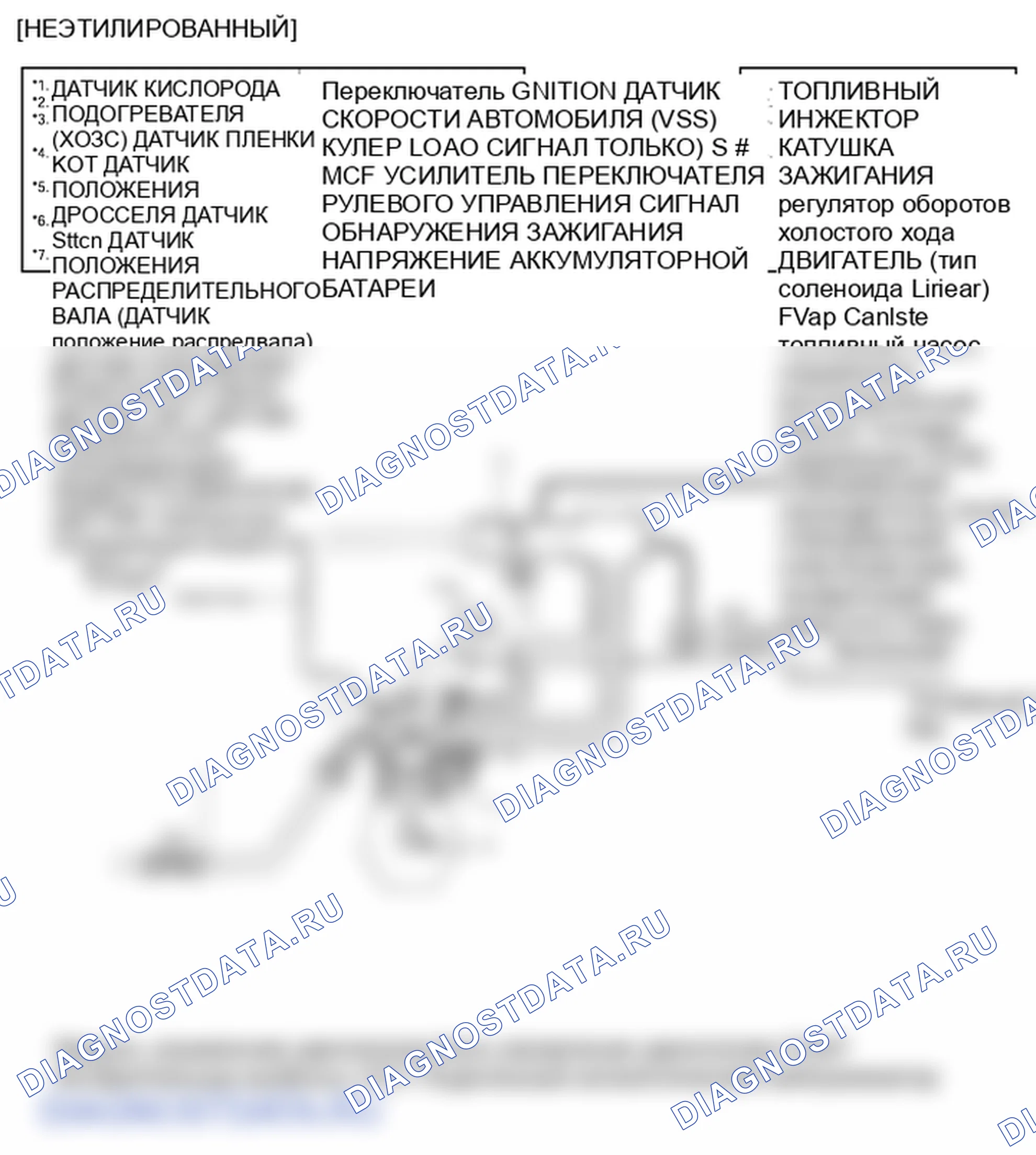 Принципиальные схемы. Hyundai H-1 A1