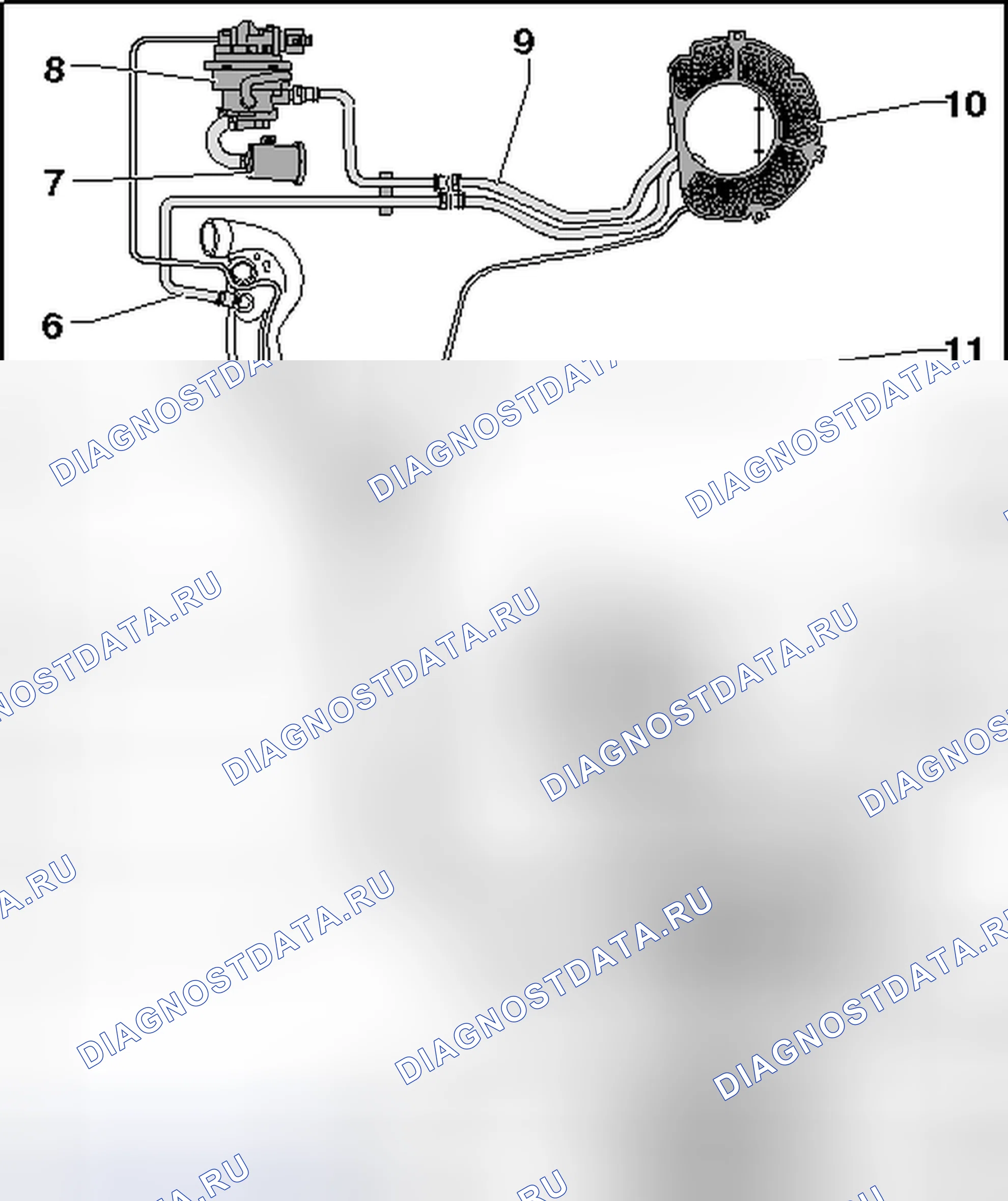 Рис. 78: ОБЗОР СИСТЕМЫ EVAP. Volkswagen Eos I