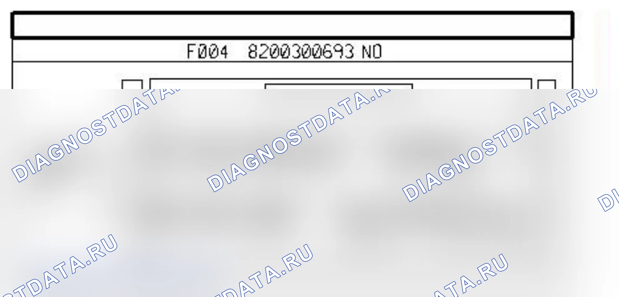 Распиновка разъёма R621 — Промеж. раз. элпров.лев. двери задка/лев. дв.задка. Renault Laguna III