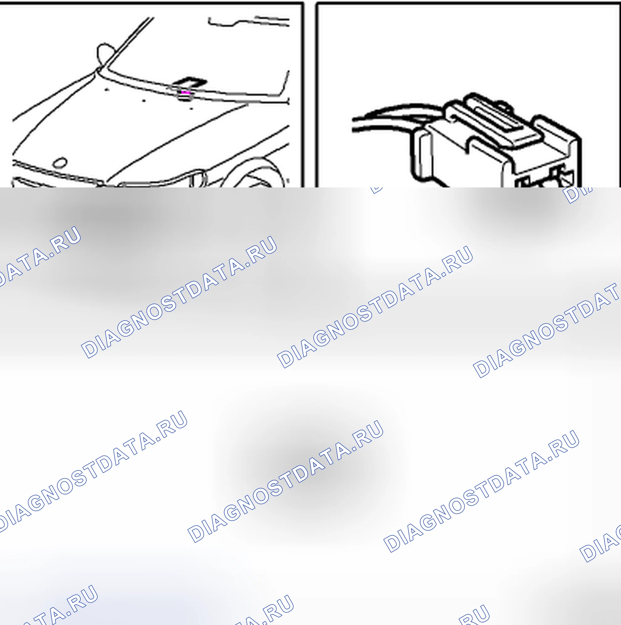 Рис. 524: светодиод, противоугонная сигнализация (305). Kia Picanto III