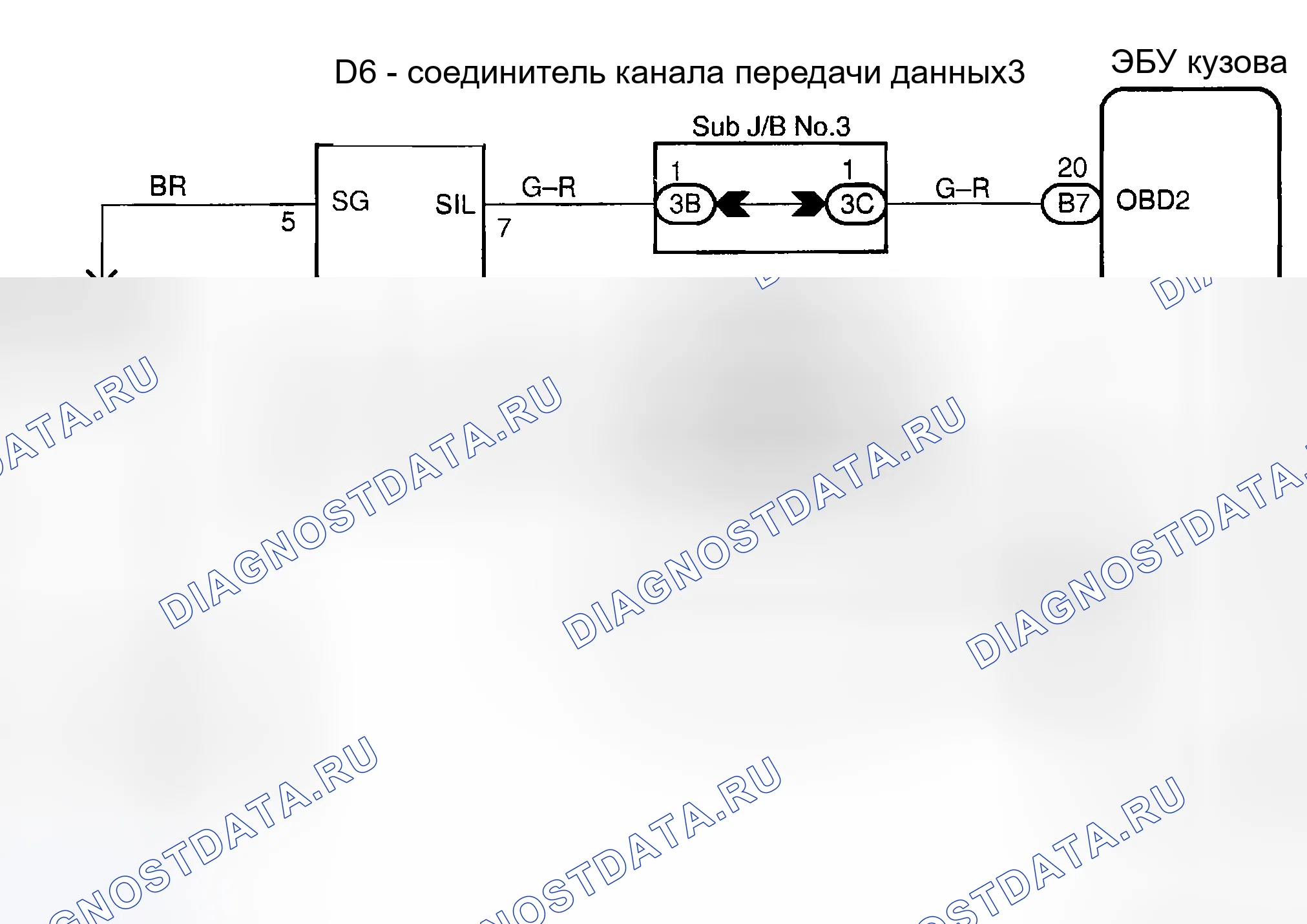 Рис. 37: электросхема. Toyota Sequoia I
