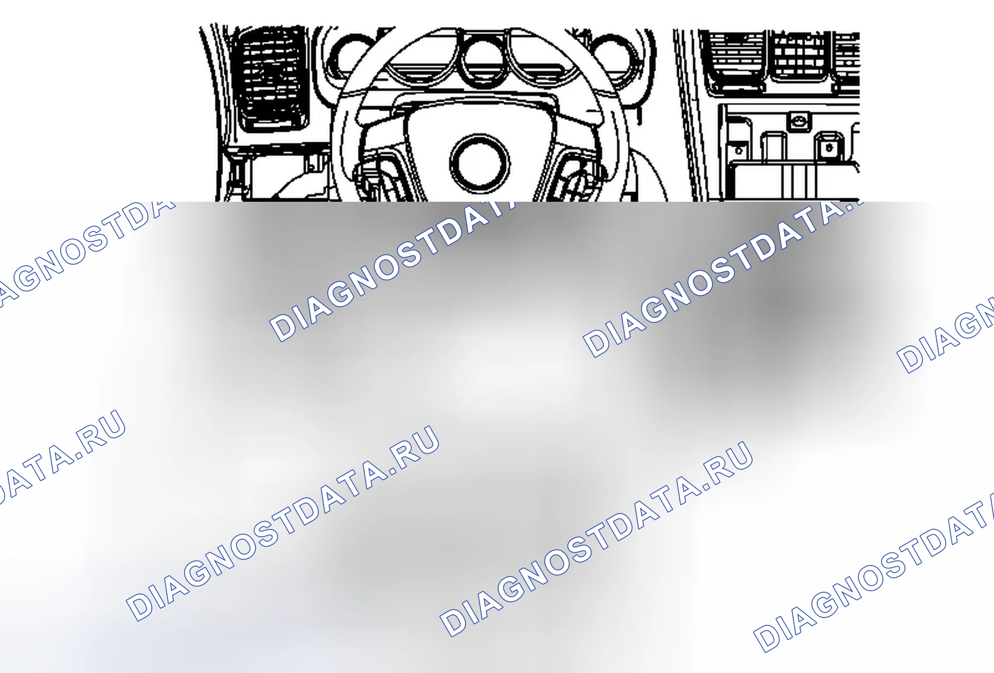 Рис. 23: Замена рукоятки кабеля расцепления первичной защелки капота. Chevrolet Traverse I