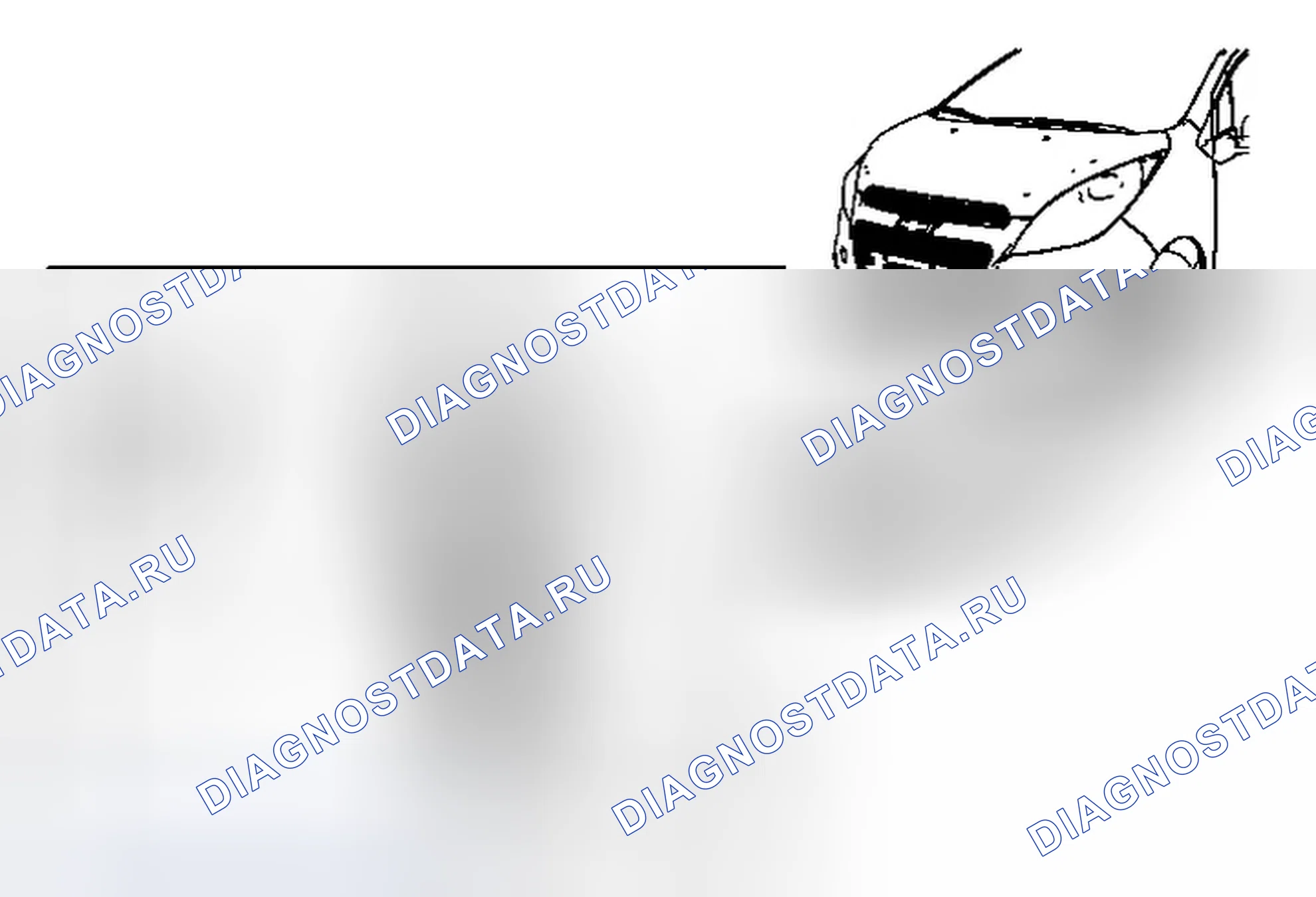 Рис. 37: Замена изолятора переднего крыла. Chevrolet Spark M300