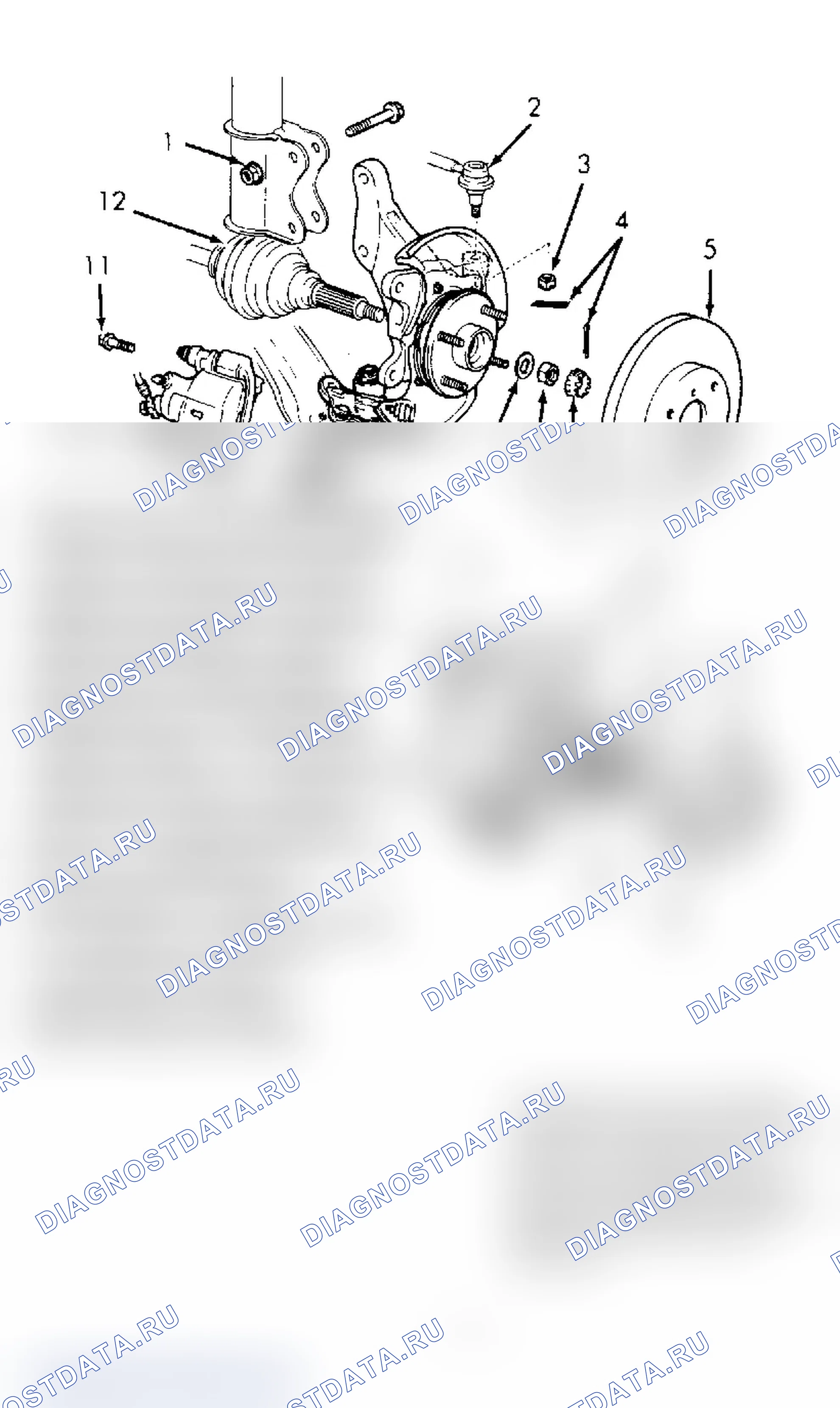 Рис. 5: Демонтаж. Geo Prizm pre-I