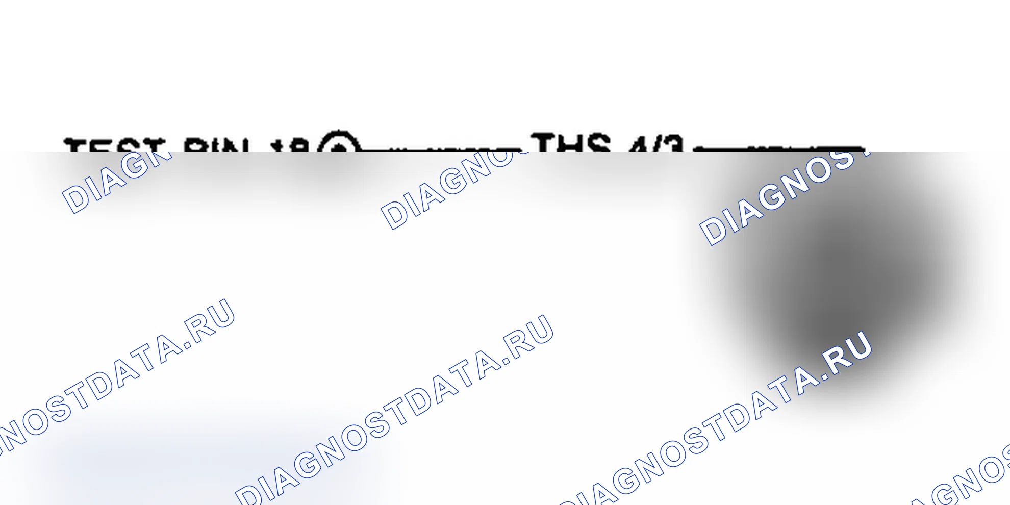 Рис. 90: Разъем жгута AXOD (схема THS 4/3). Mercury Topaz II