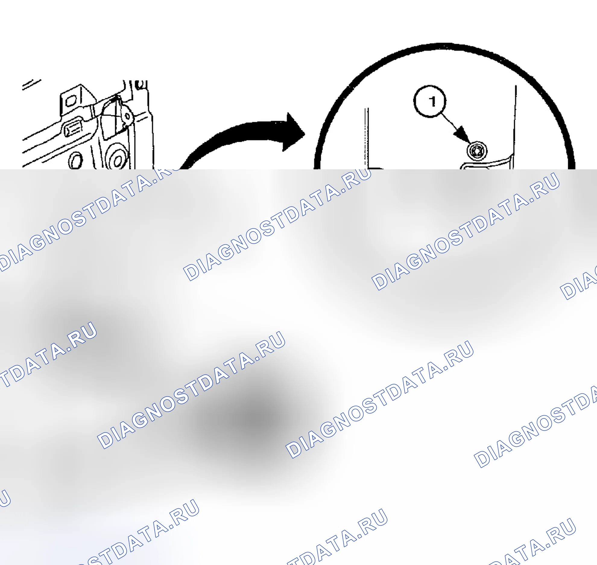 Рис. 47: Демонтаж. Kia Rio I