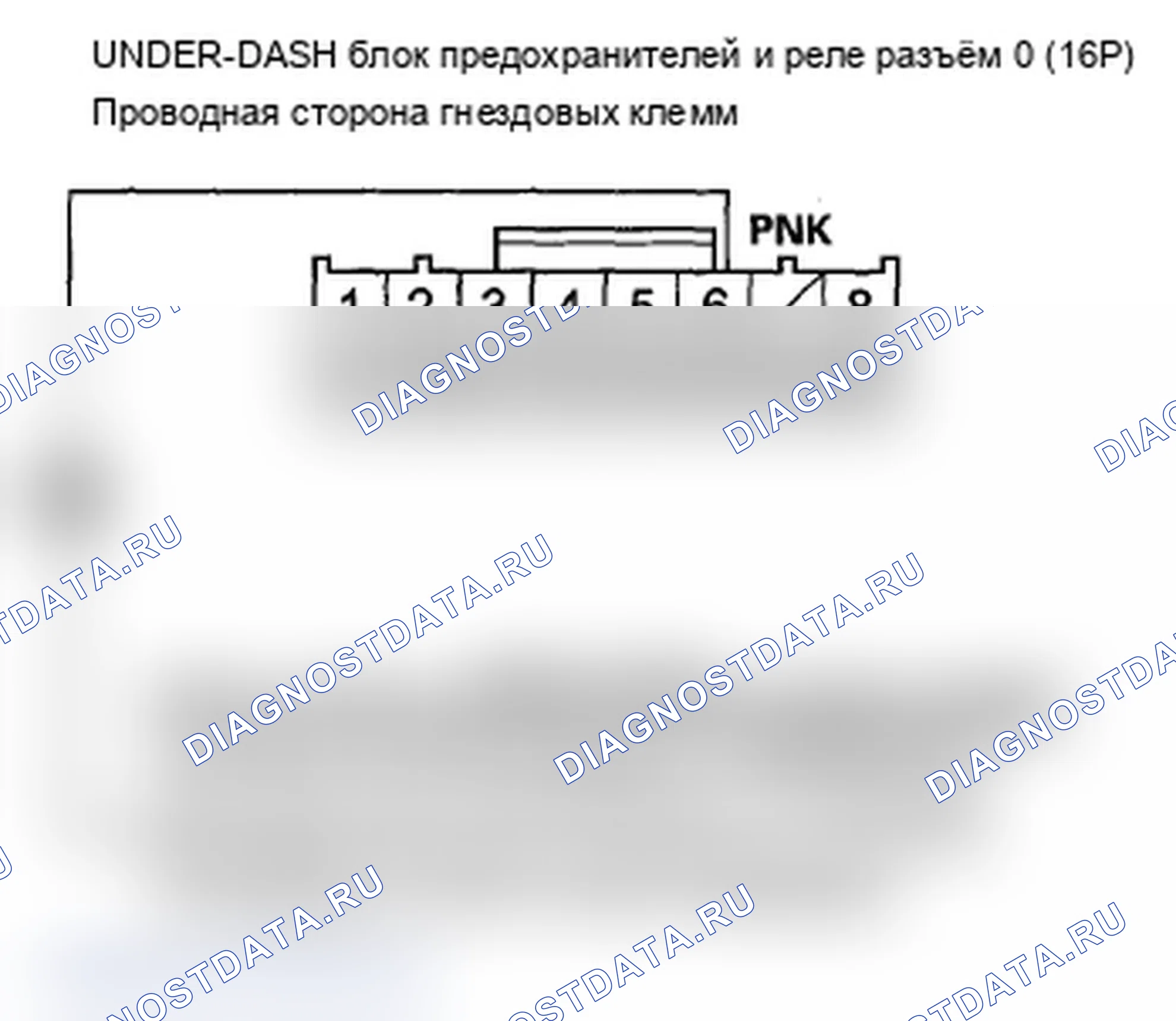 Рис. 20: Индикатор расшифровка кода ошибки B1206 или расшифровка кода ошибки K: потеря связи блока управления микроклиматом с модулем управления манометром (температура охлаждающей жидкости). Acura RDX I рестайлинг