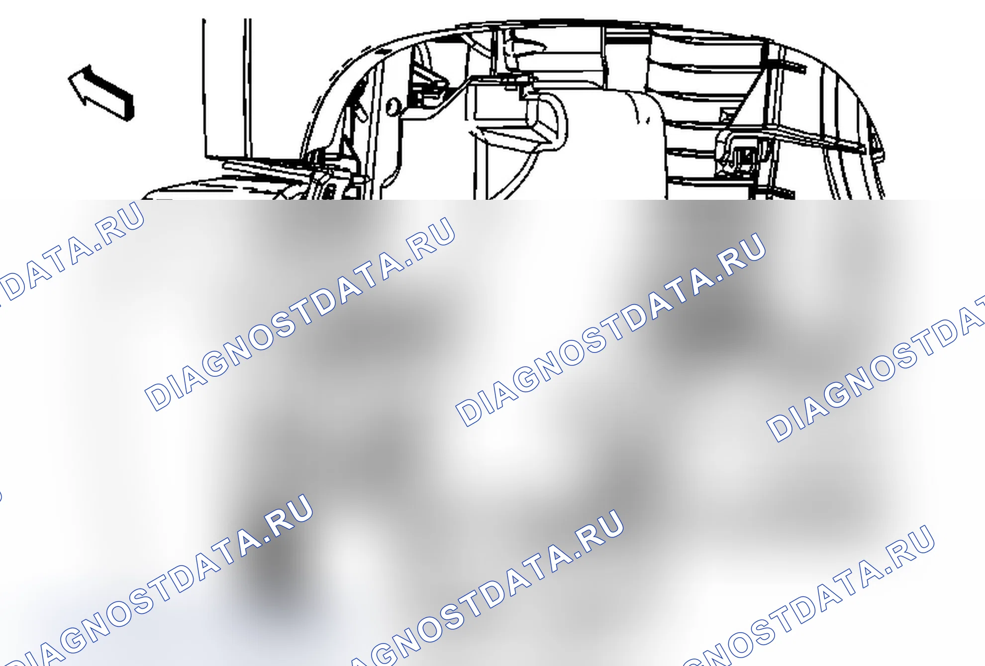 Рис. 15: Замена датчика уровня в контейнере для растворителя (Chevrolet). Chevrolet Silverado 2500 HD 