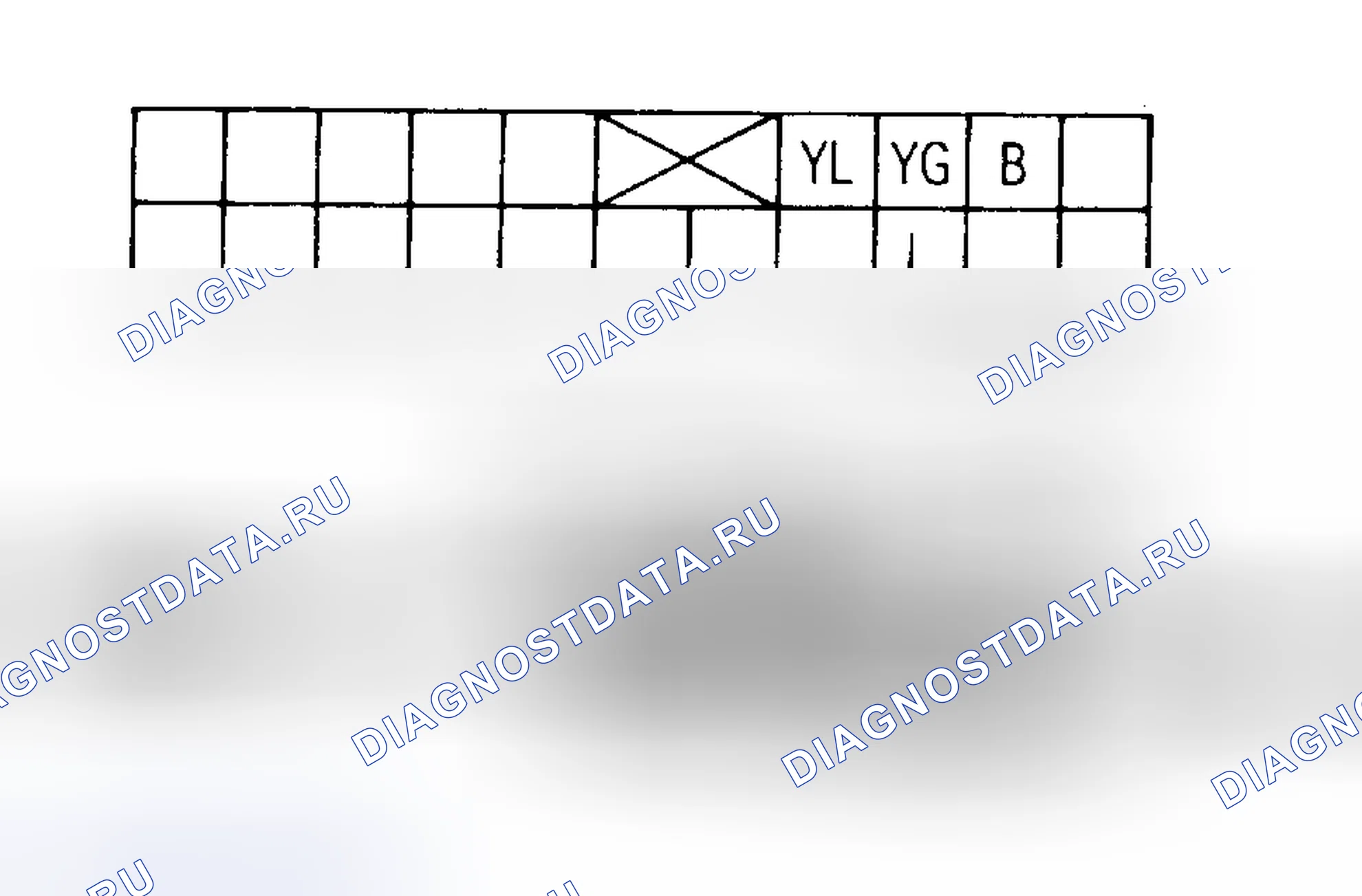 Рис. 18: Точки удаления. Mitsubishi Sigma I