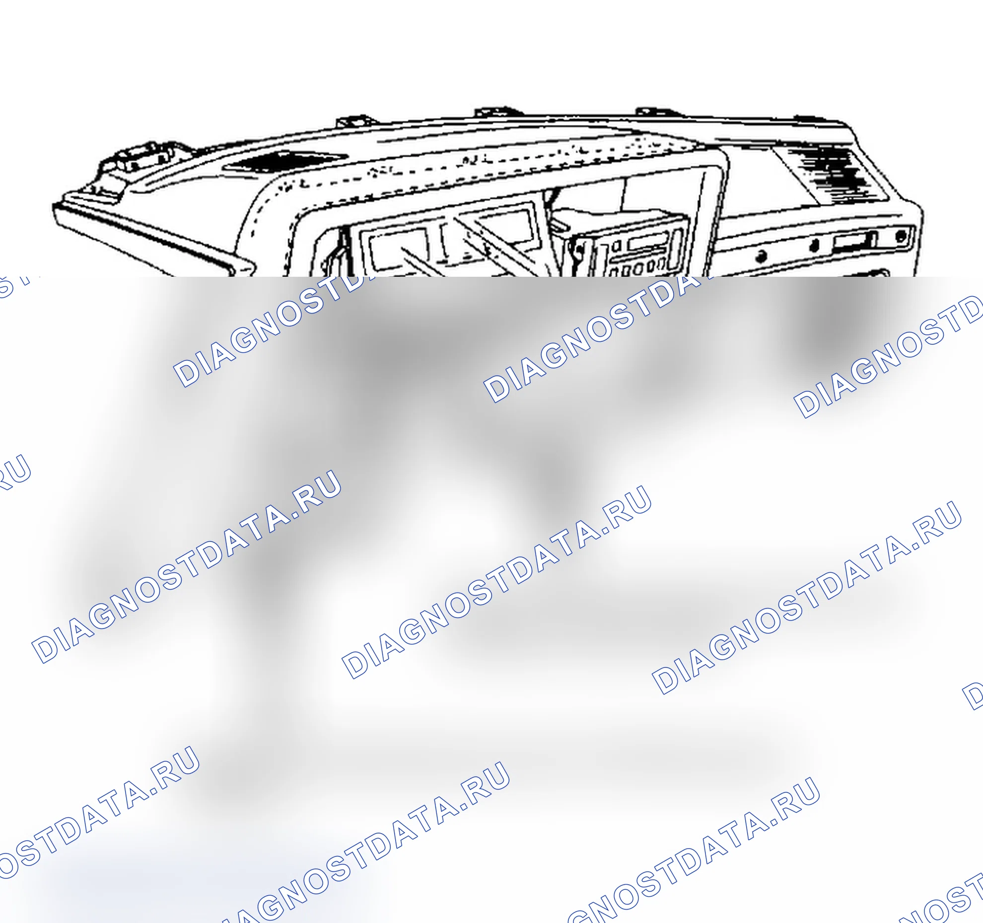 Рис. 451: ПРОЦЕДУРА ДИАГНОСТИЧЕСКОГО ТЕСТА. Dodge Dynasty I