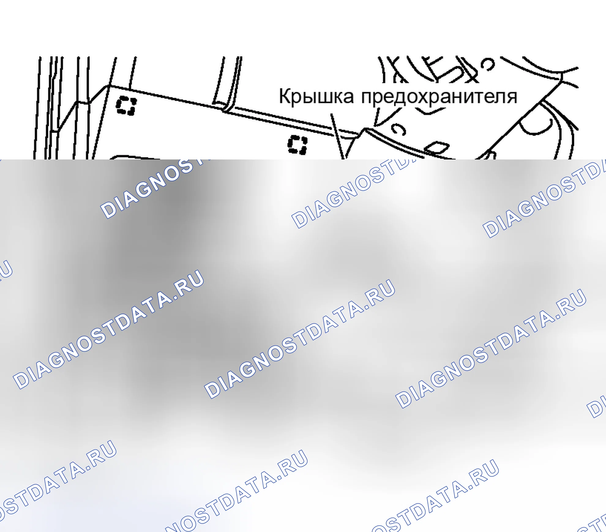 Рис. 8: (C) Нижняя панель драйвера прибора. Nissan Murano Z50