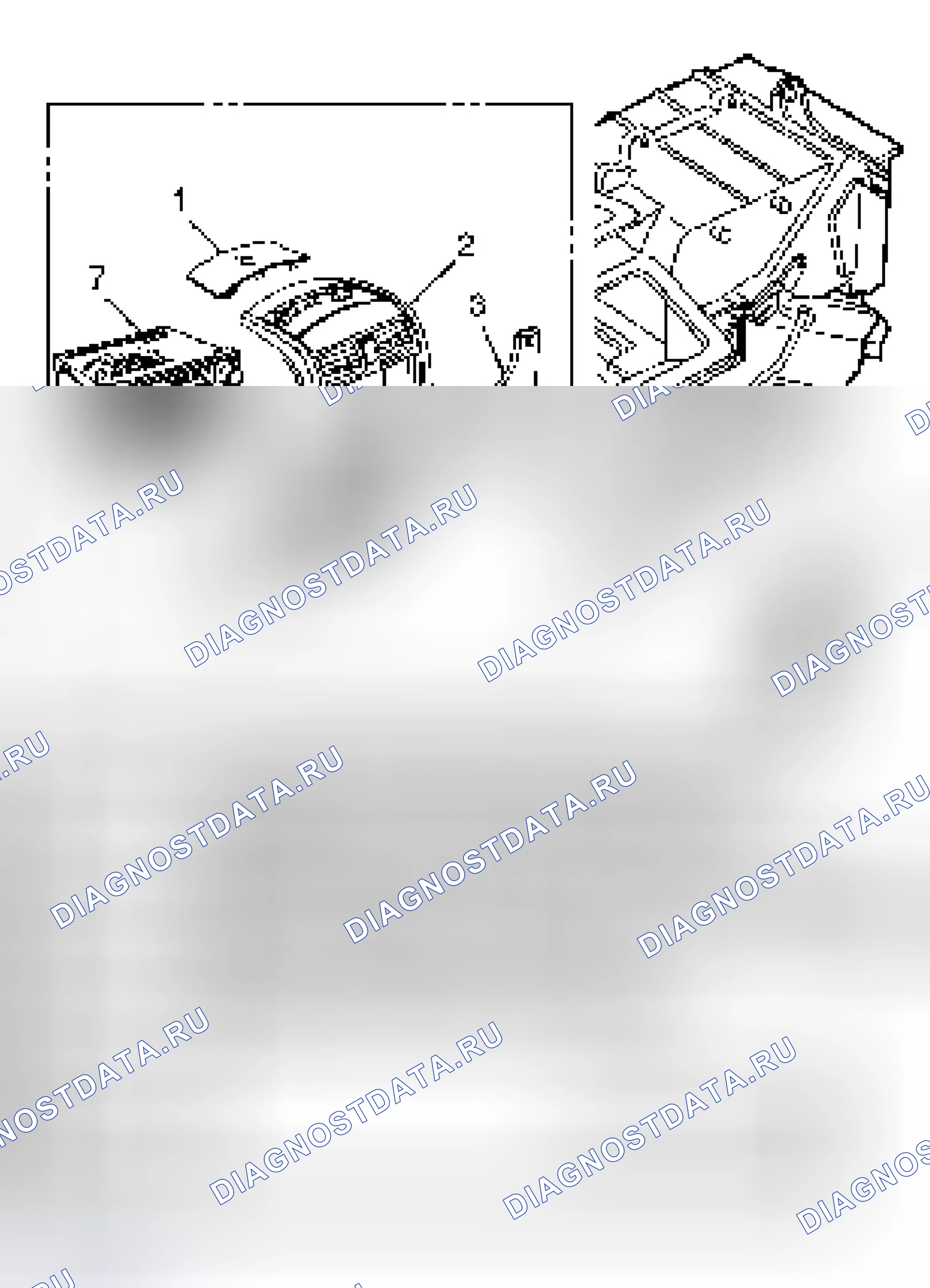 Рис. 82: СМЕСИТЕЛЬНЫЙ ПРИВОД. Isuzu Axiom I