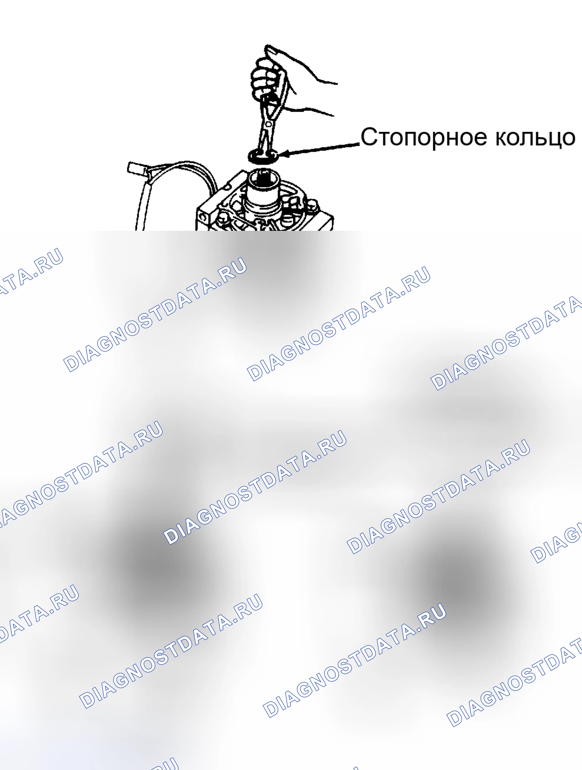 Рис. 18: Демонтаж и монтаж. Honda Civic VIII