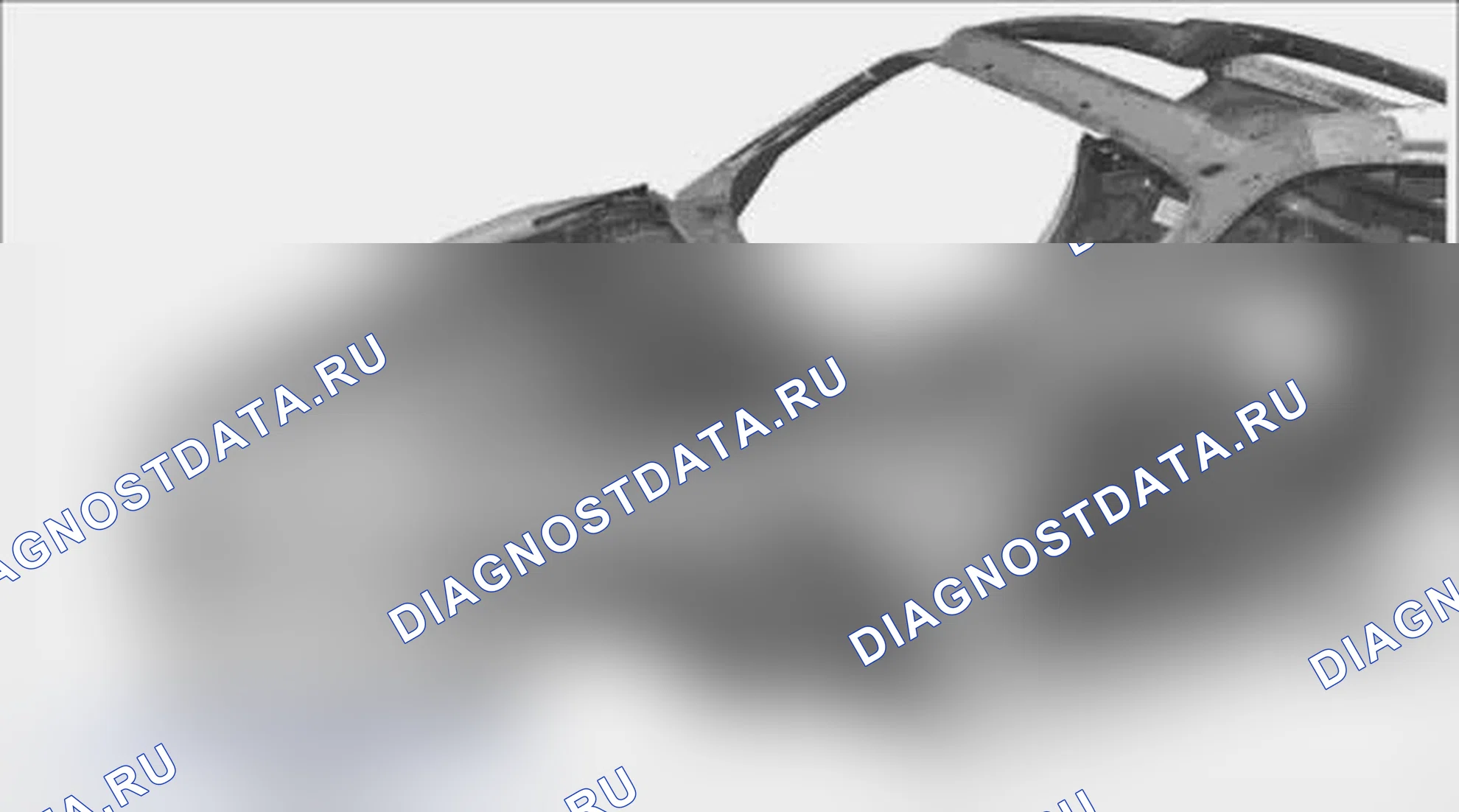 Рис. 459: Снятие рамы ветрового стекла. Porsche Boxster S 987 рестайлинг