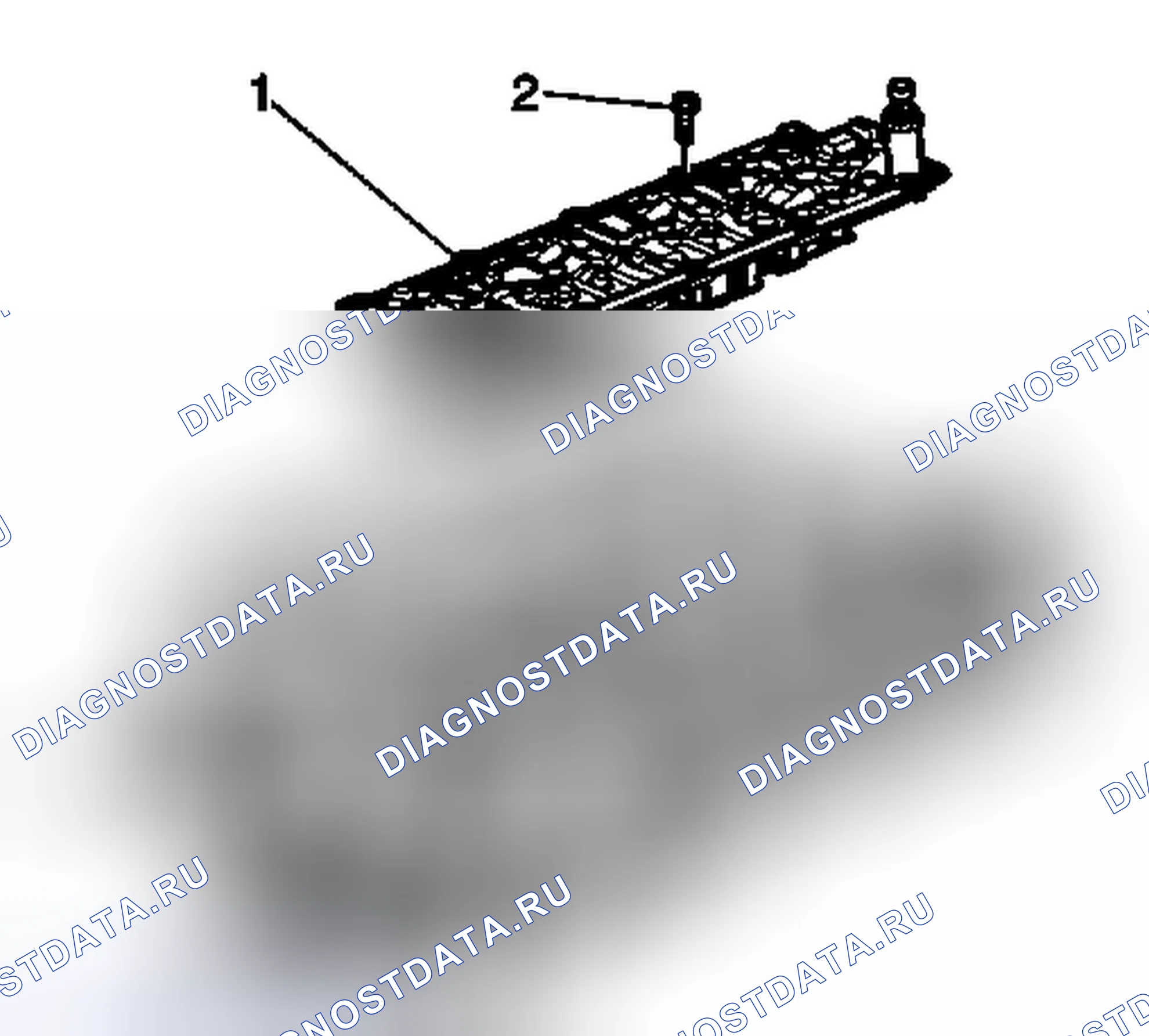 Рис. 382: Порядок демонтажа. Saab 9-7X I