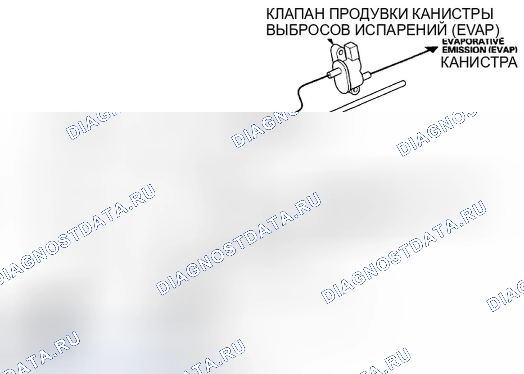 Рис. 9: Трассировка вакуумного шланга. Honda CR-V III