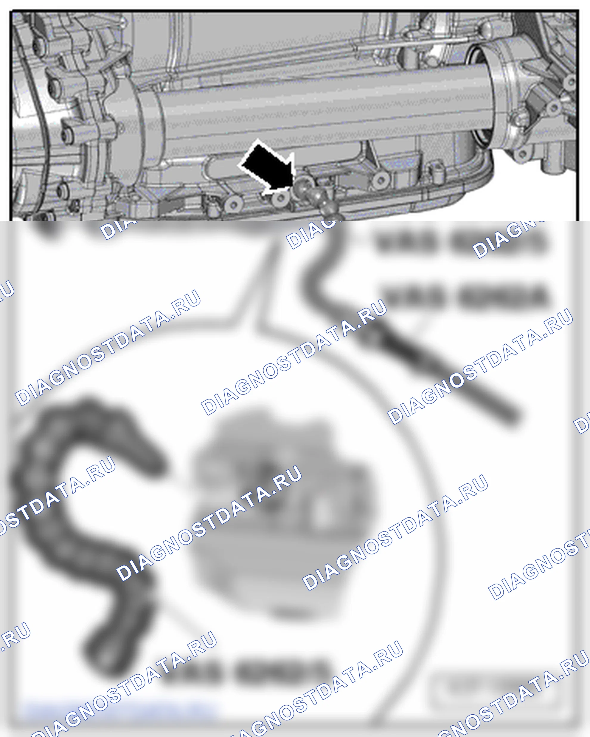 Слить и заполнить ATF. Audi Q5 II