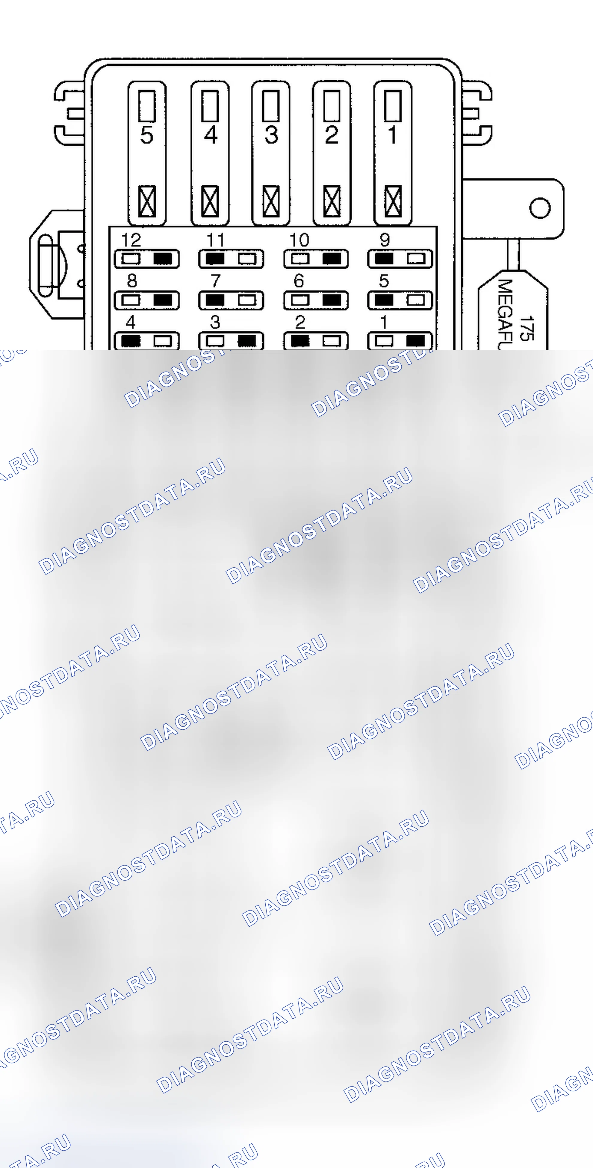 Рис. 6: ИДЕНТИФИКАЦИЯ СОЕДИНИТЕЛЯ. Ford Explorer II