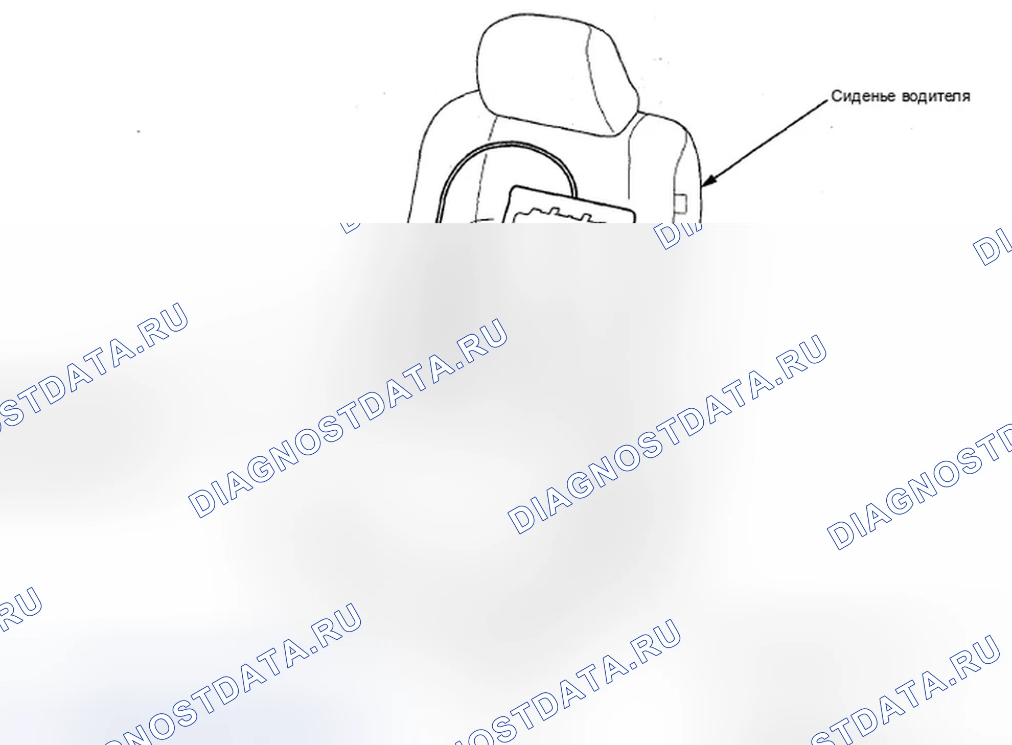 Рис. 255: Указатель расположения компонентов. Acura ZDX I