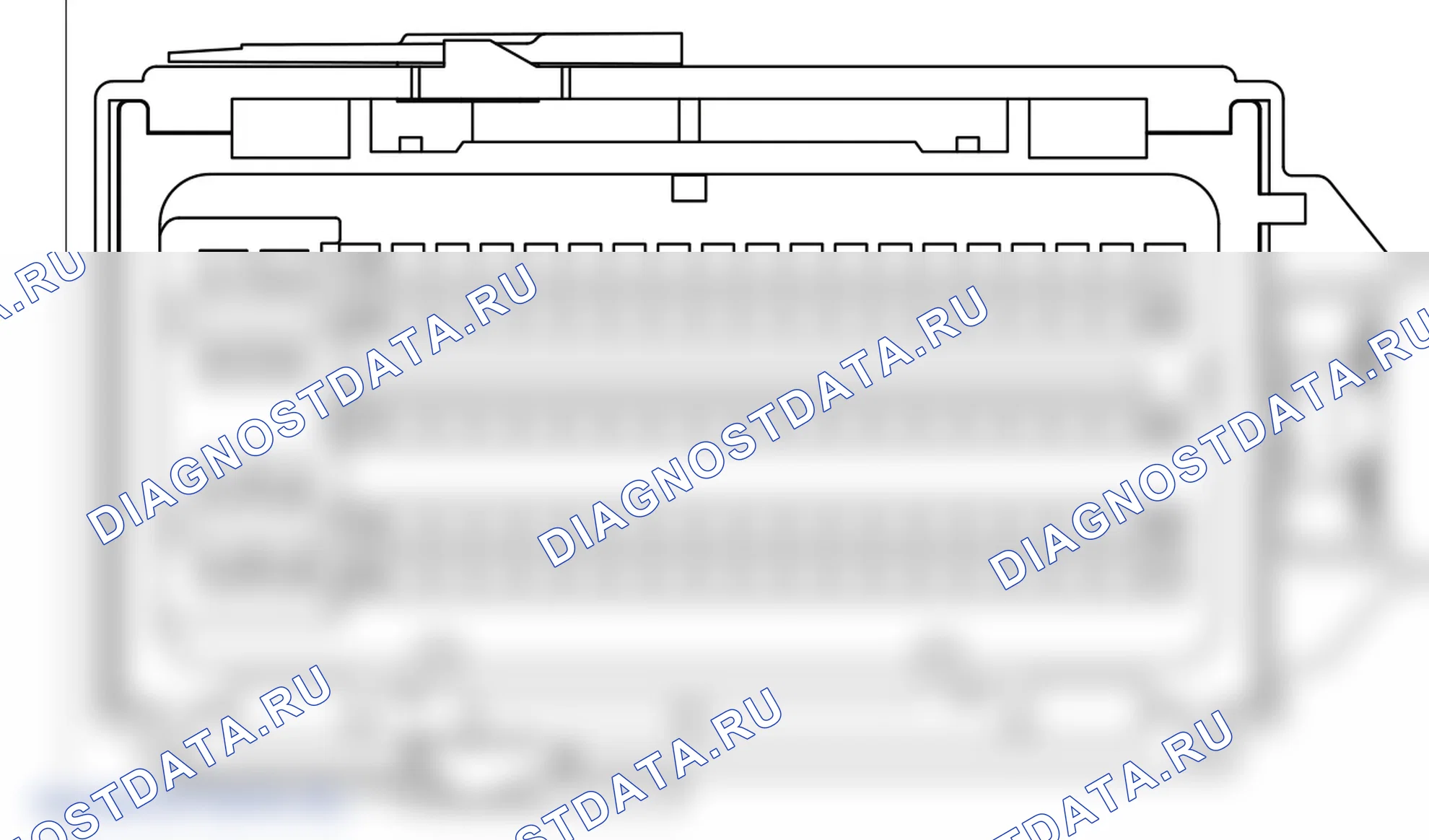 Распиновка разъёма E01-X02(B) — внешний вид и назначение контактов. Tank 300 II