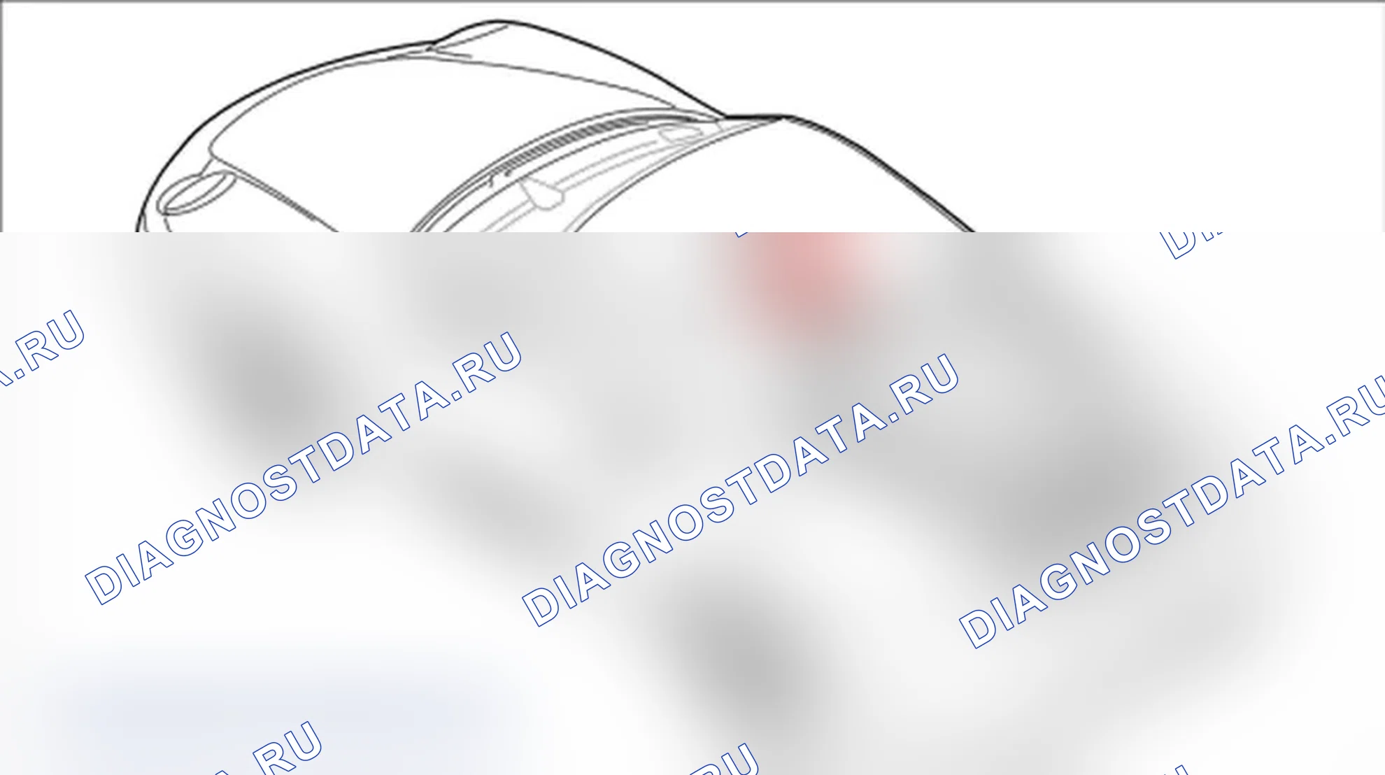 Рис. 7: Снятие внутренней облицовки порога двери (со стороны пассажира). Porsche 911 GT3 997