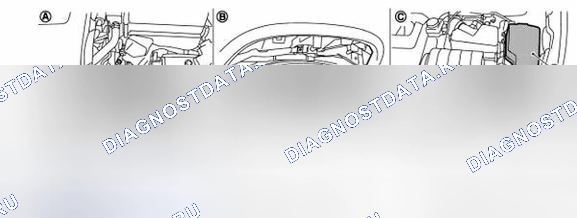 Рис. 2: Расположение компонентов. Honda Inspire I