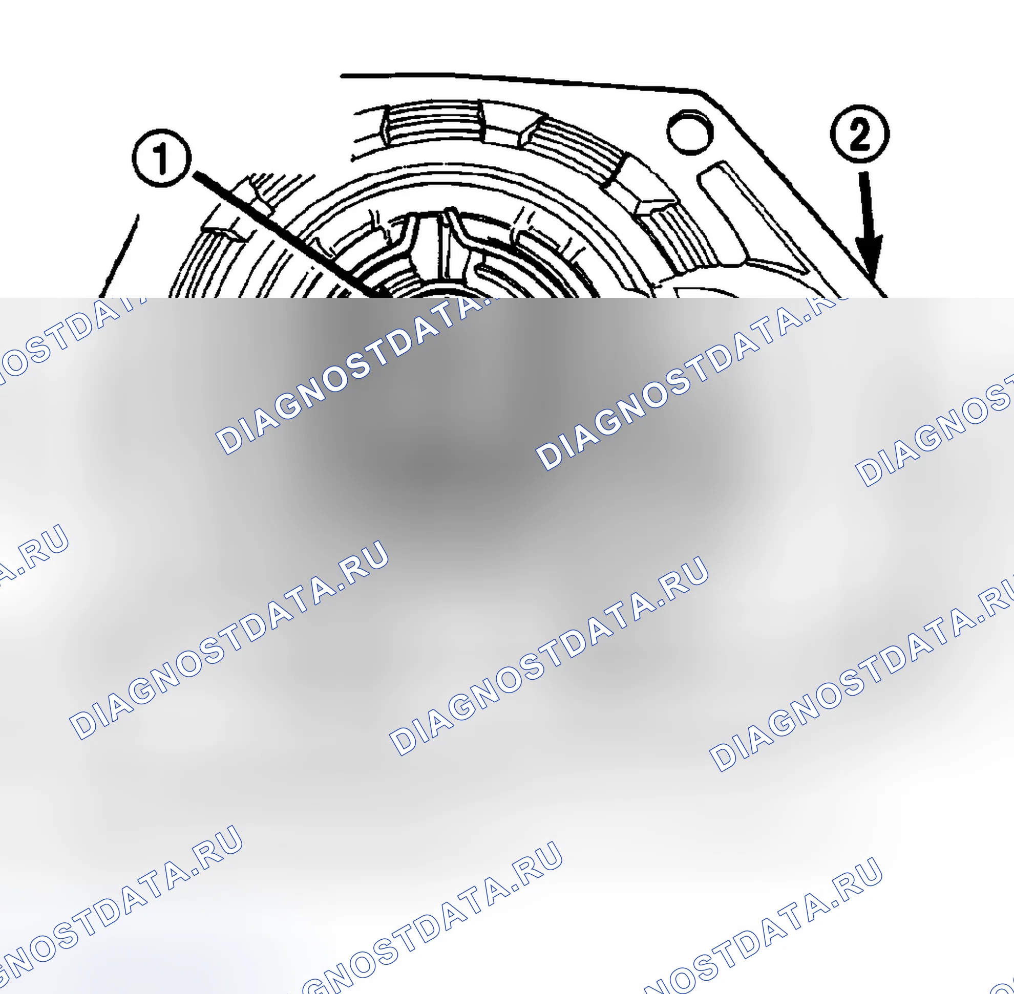 Рис. 654: ДЕМОНТАЖ. Dodge Pickup R2500 