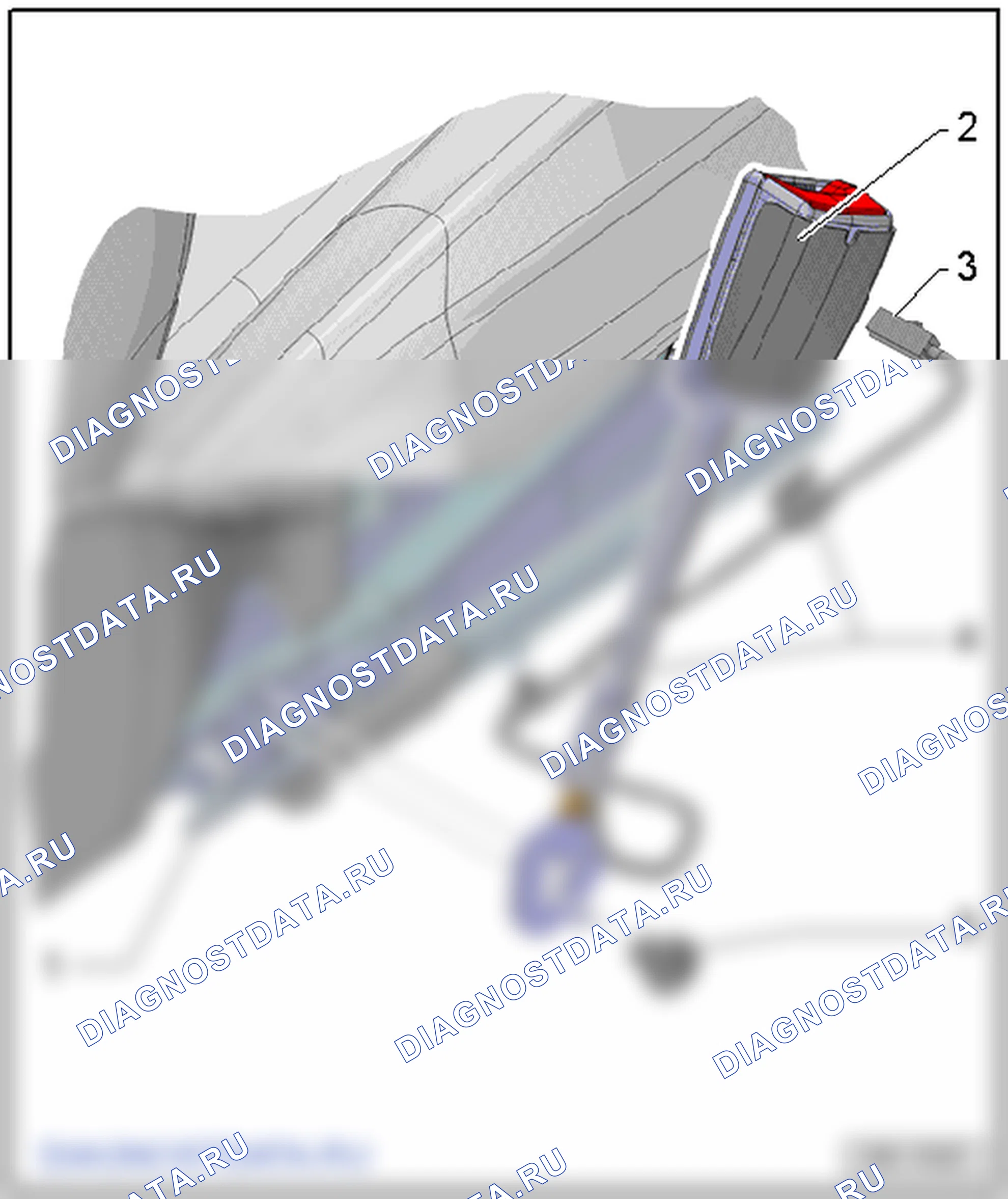 Ремни безопасности. Audi A3 8V