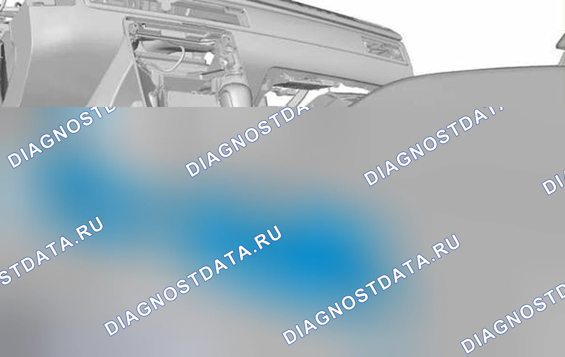 Рис. 302: ДЕМОНТАЖ. Volvo S80 II